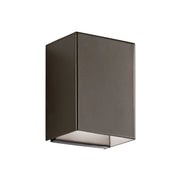 Walden Outdoor Sconce, 5 in. Architectural Bronze, Integrated LED