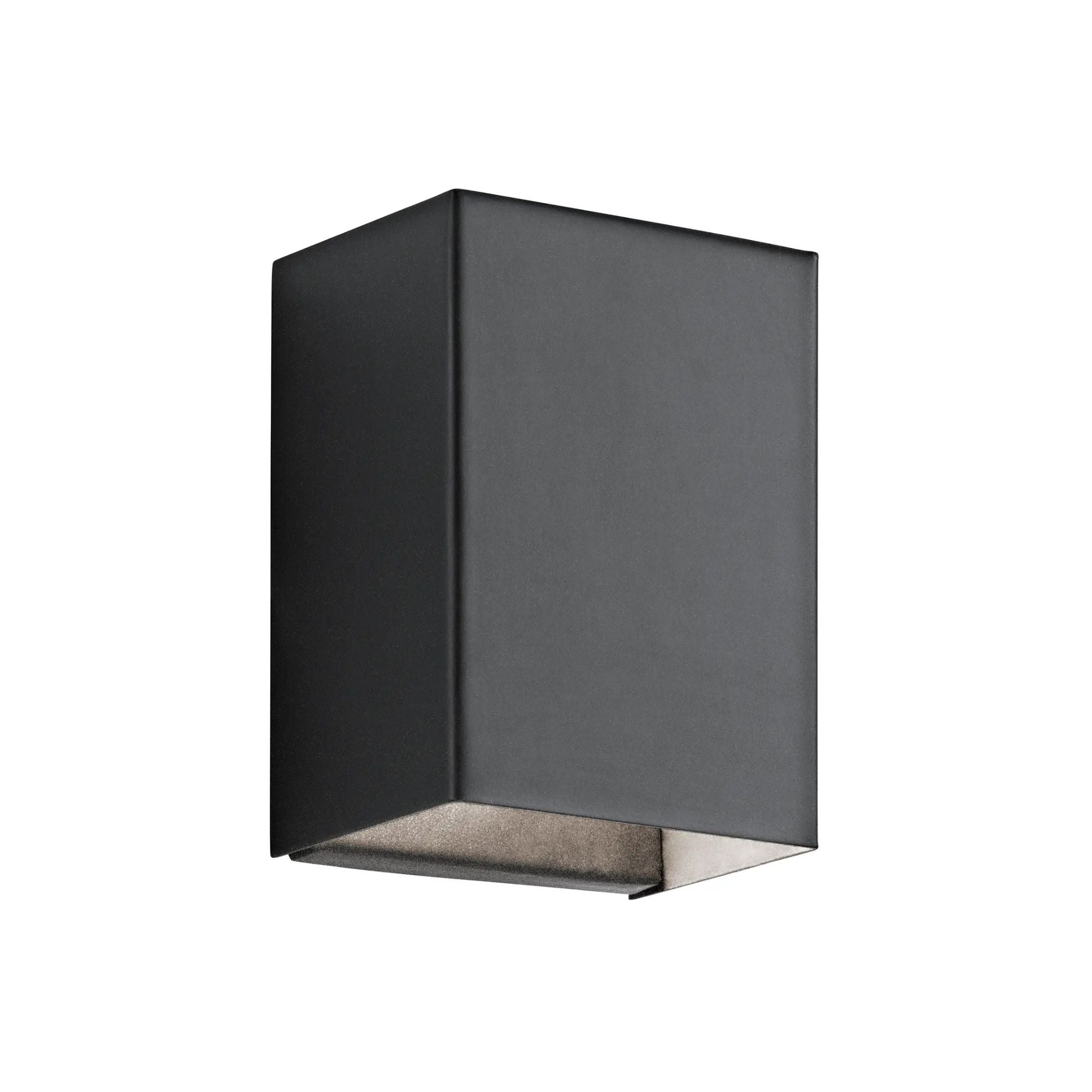 Walden Outdoor Sconce, 7.25 in. Height, Textured Black, Integrated LED