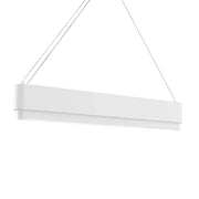 Walman 35.4 in. Integrated LED Chandelier, White