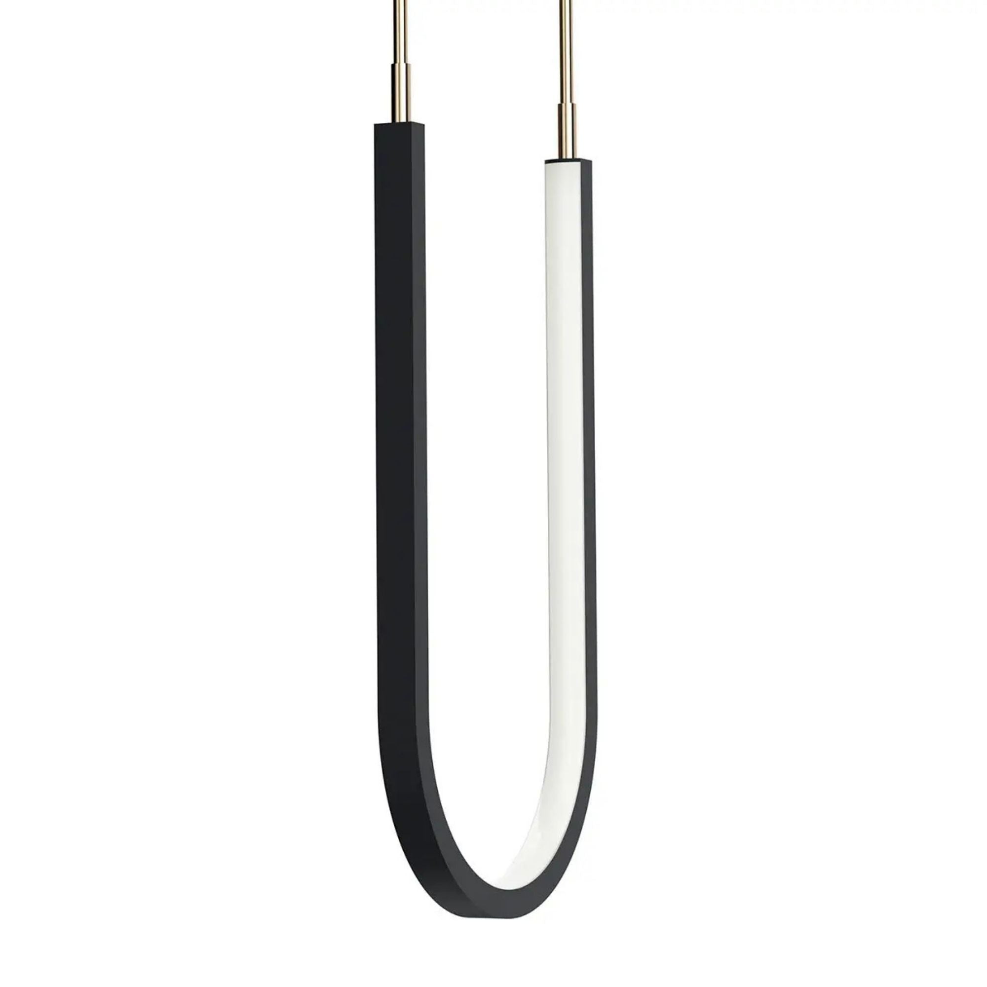 Wayan 30.5 in. 3-Light Chandelier, Matte Black