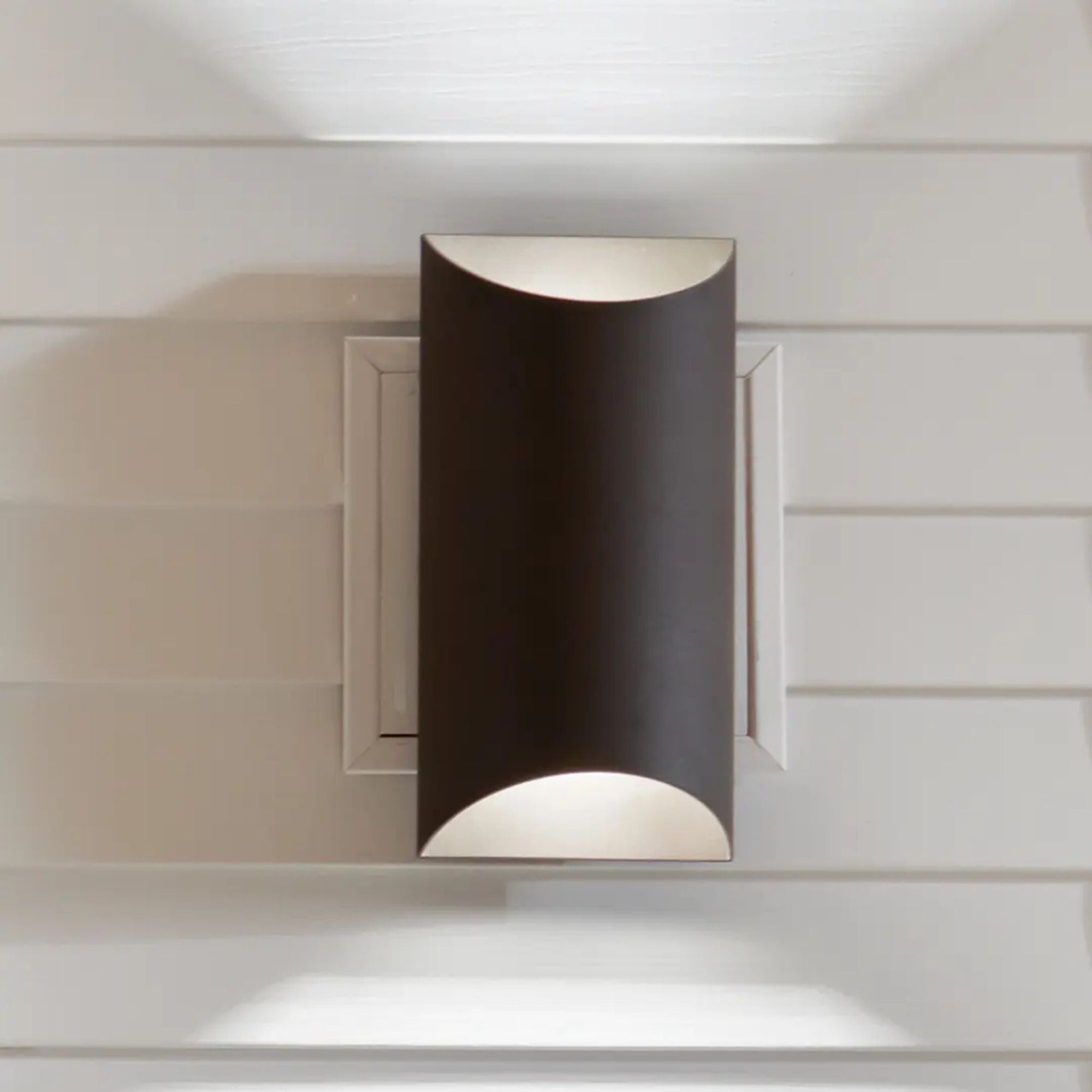 Wesley 13.75in Outdoor Sconce, Textured Architectural Bronze, Integrated LED