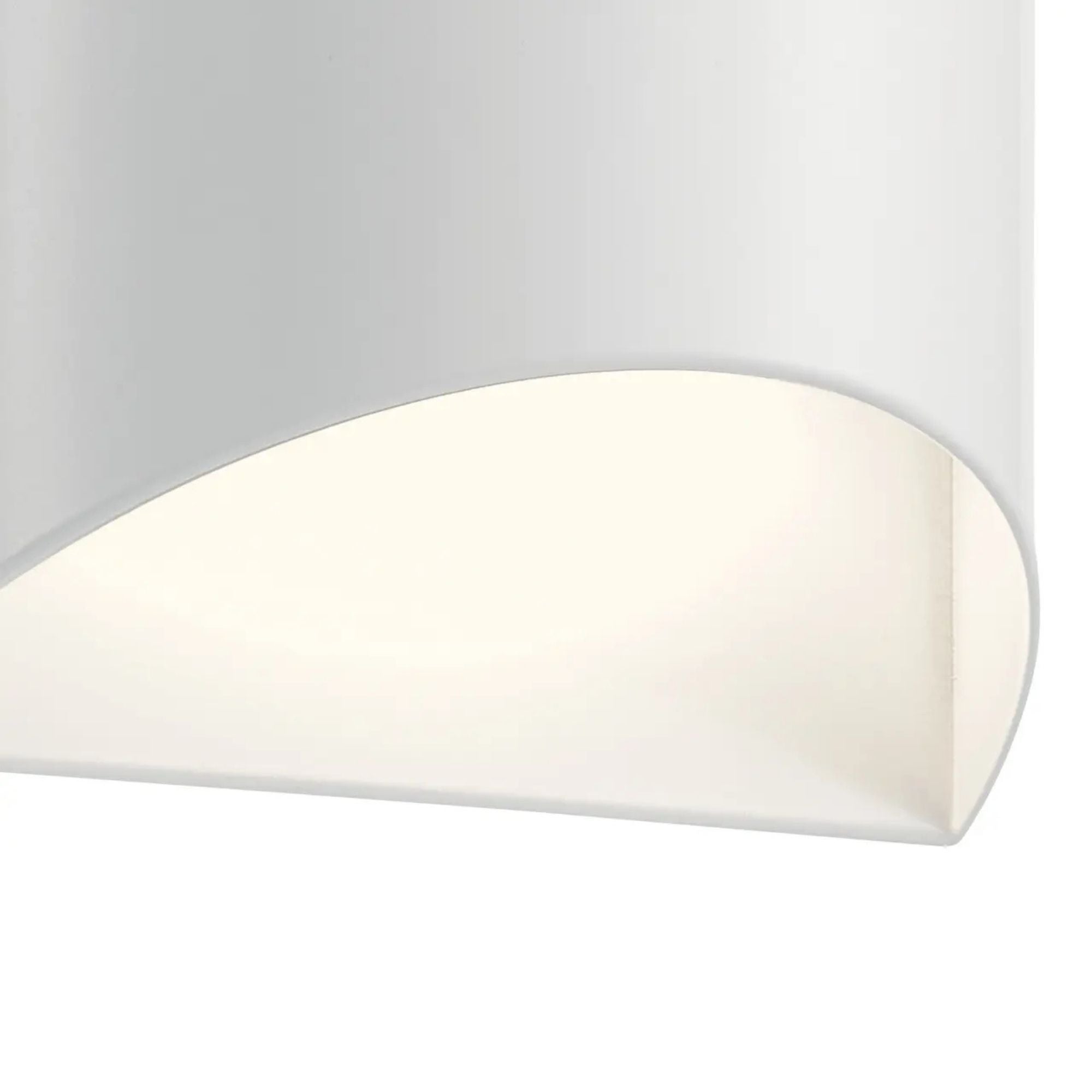 Wesley Outdoor Sconce, 13.75 in. Height, Integrated LED, White