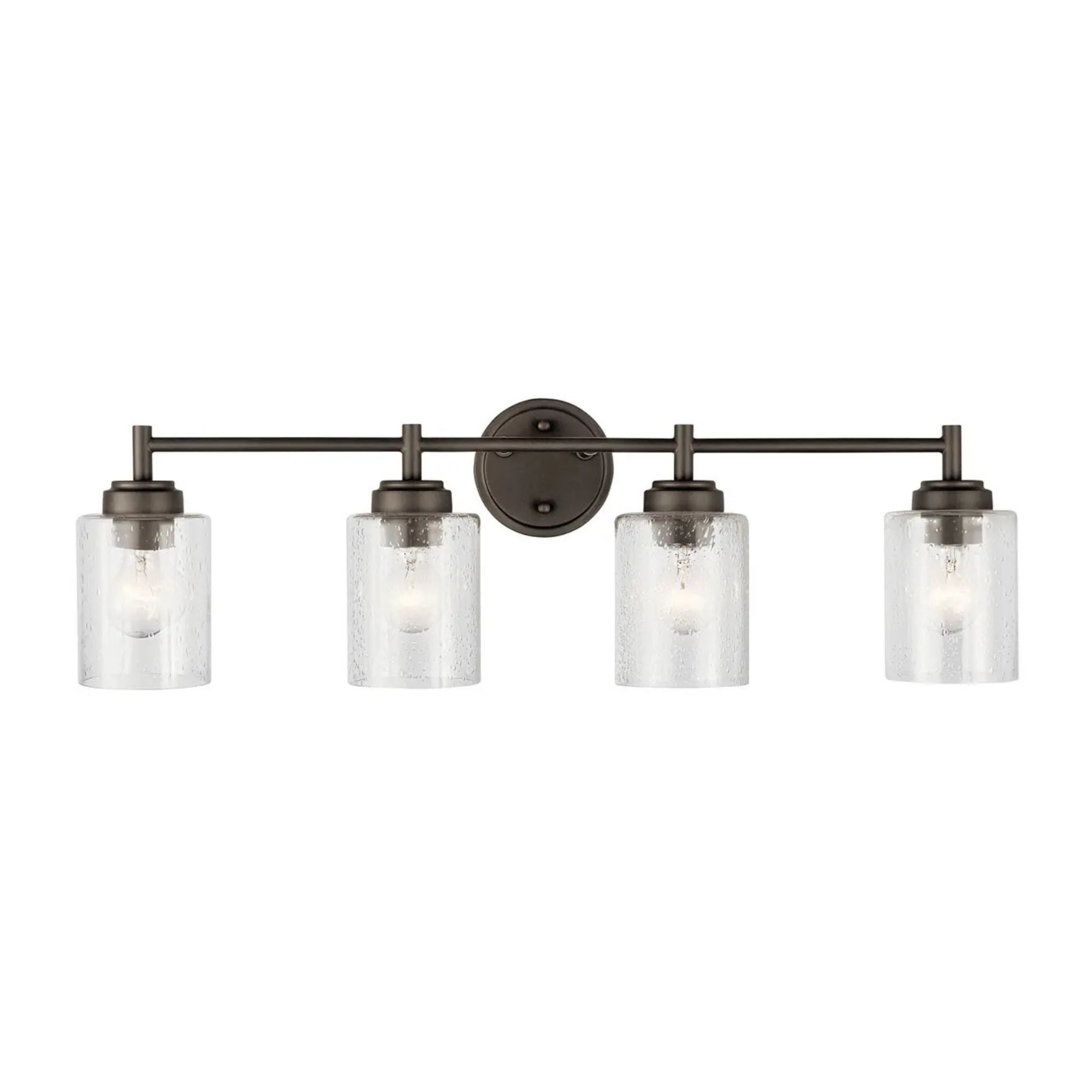 Winslow 30 in. 4-Light Bathroom Vanity Light, Olde Bronze