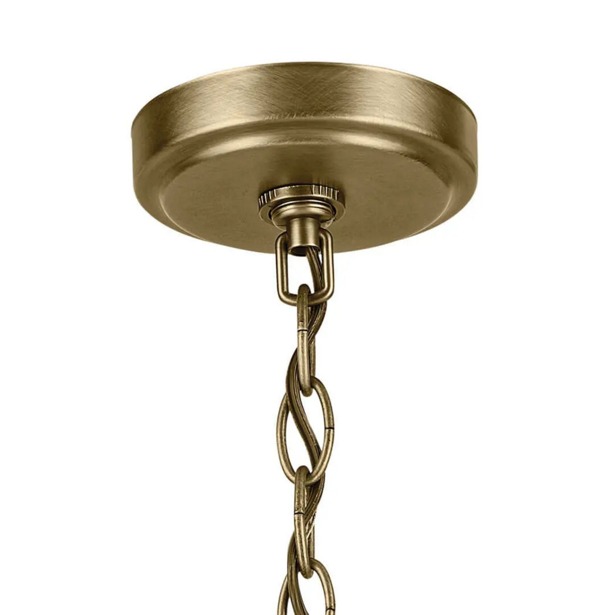 Kichler Winslow 18 in. 3-Light Chandelier, Natural Brass