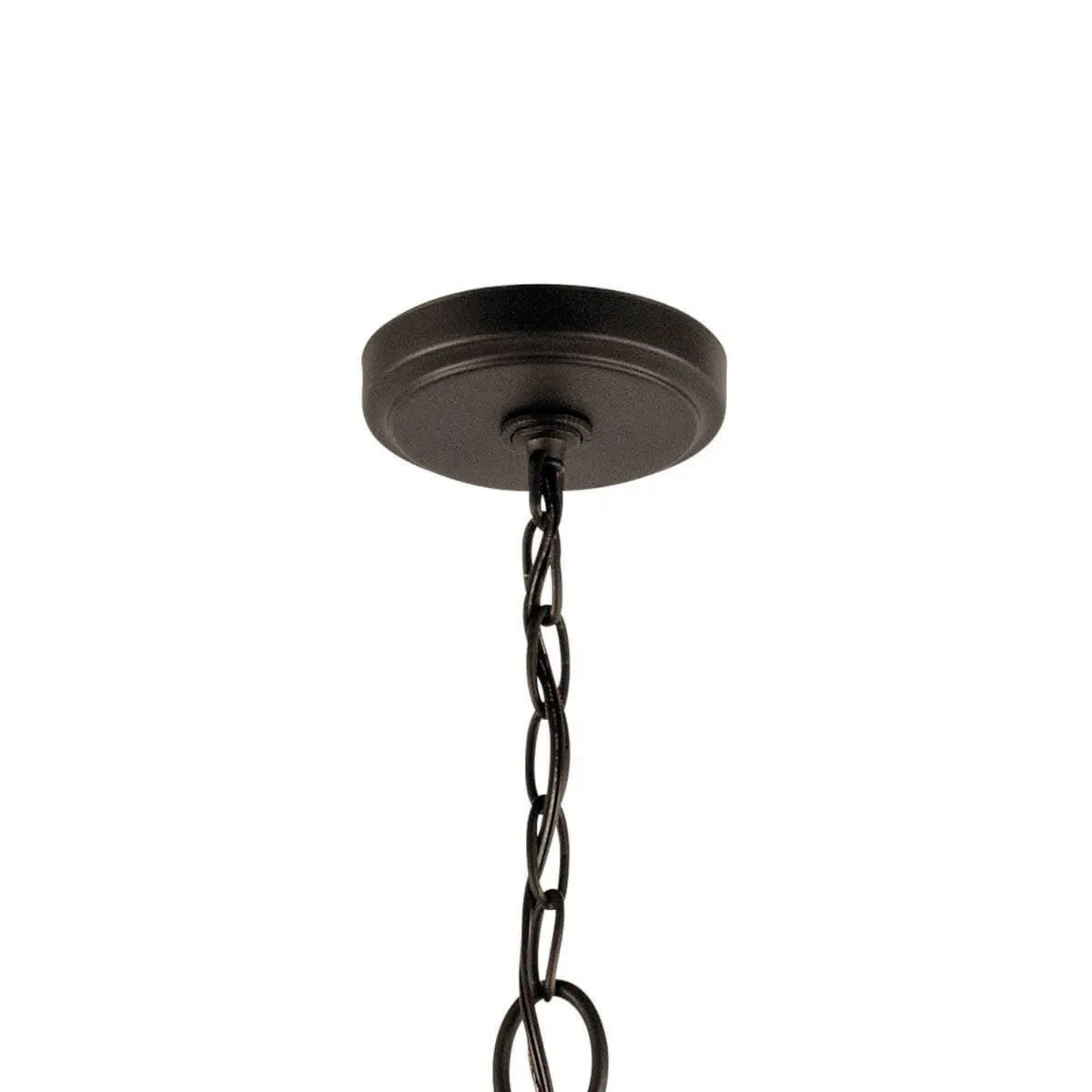 Kichler Winslow 27 in. 9-Light Chandelier, Olde Bronze with Clear Glass