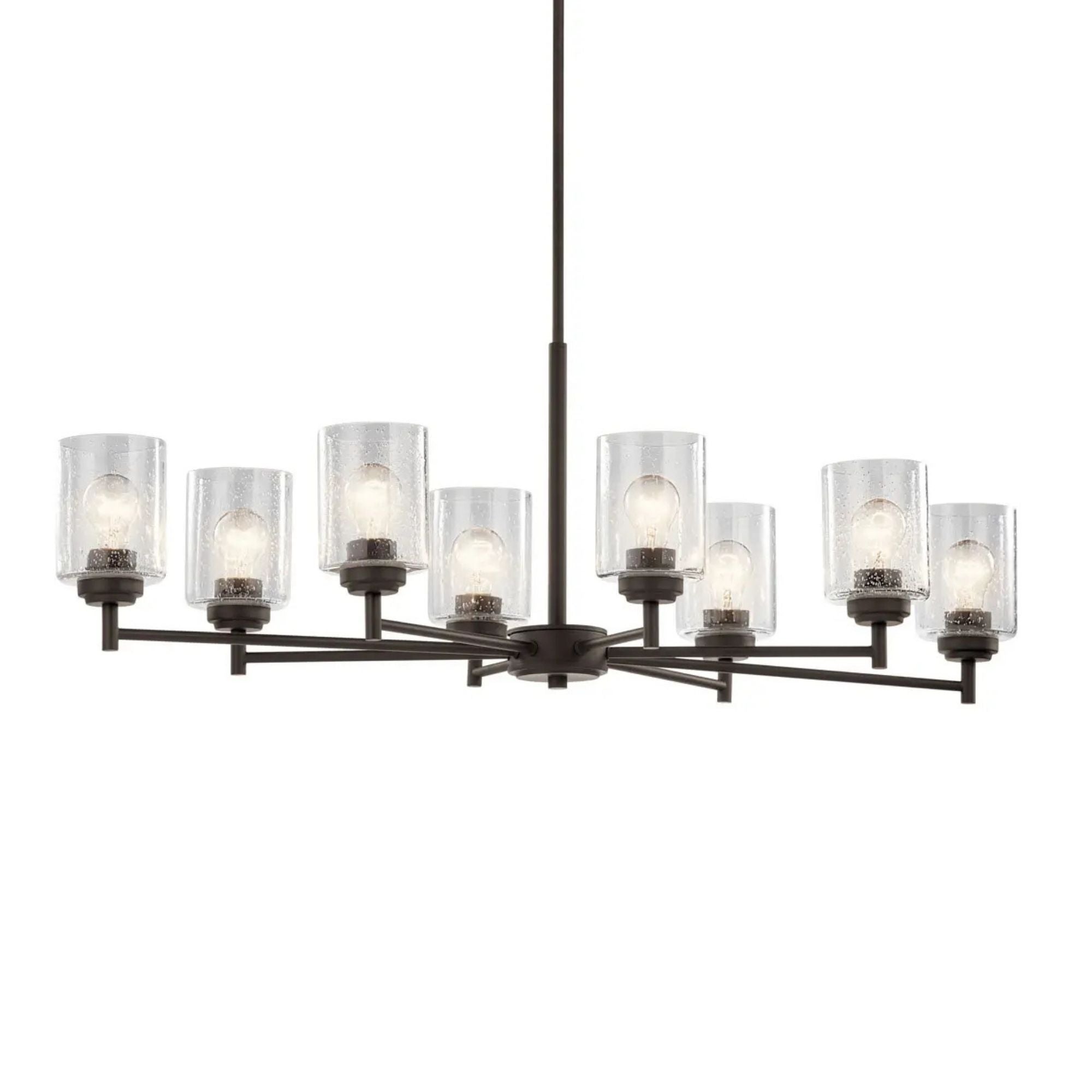 Kichler Winslow 19.9 in. 8-Light Chandelier, Olde Bronze