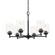 Winslow 26 in. 6-Light Chandelier, Black
