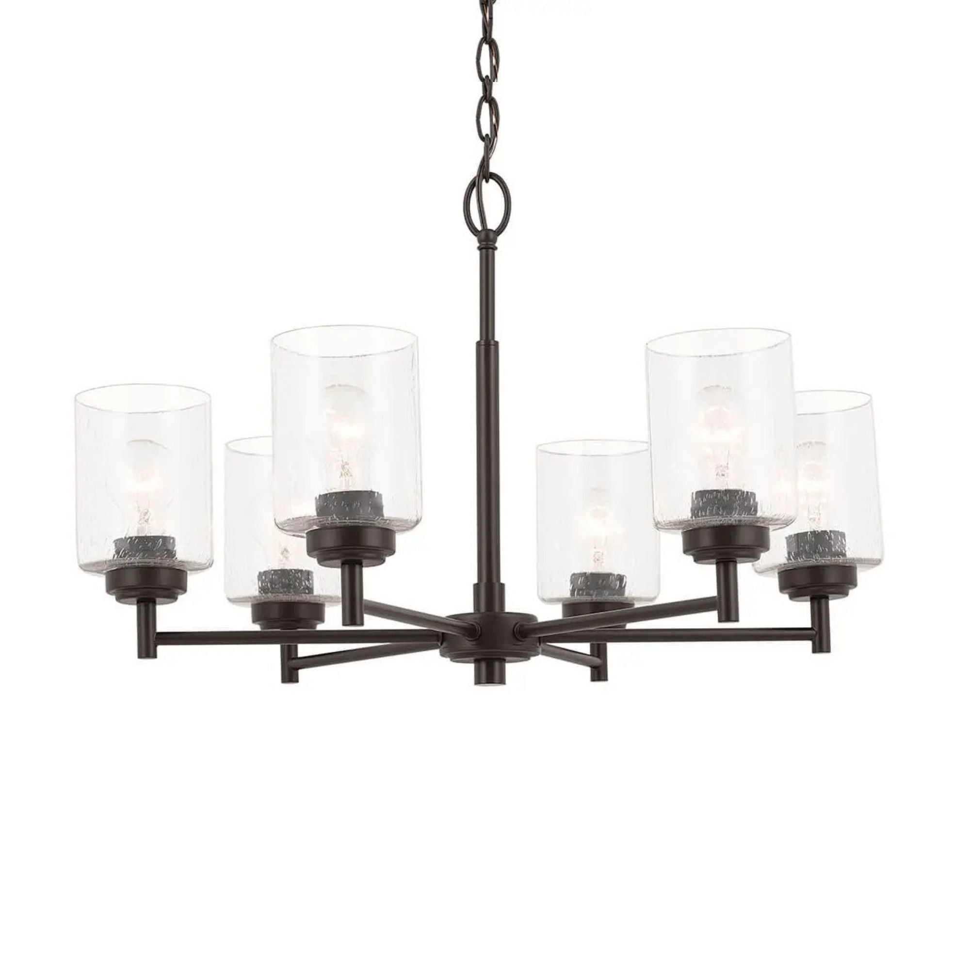 Winslow 26 in. 6-Light Chandelier, Bronze