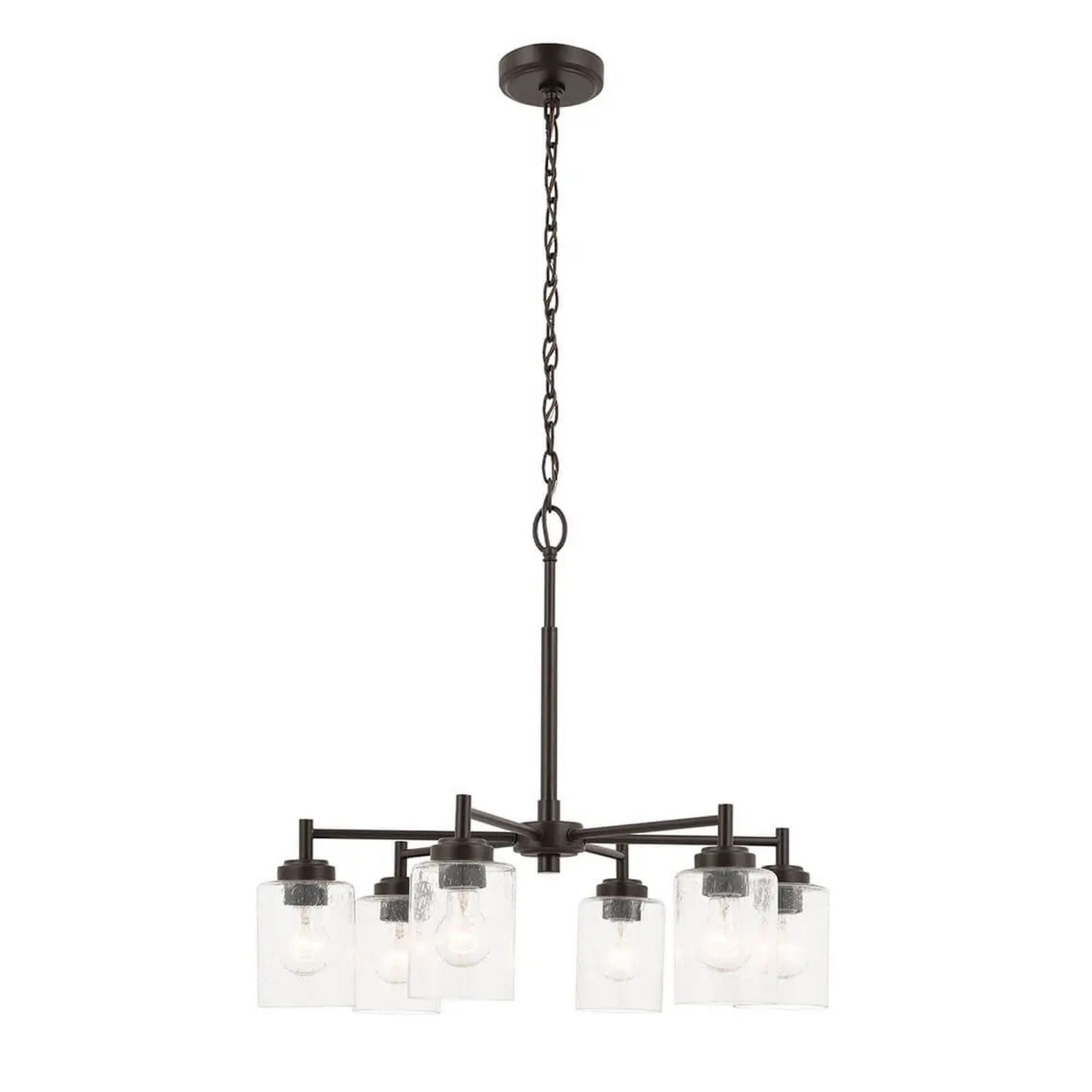 Winslow 26 in. 6-Light Chandelier, Bronze