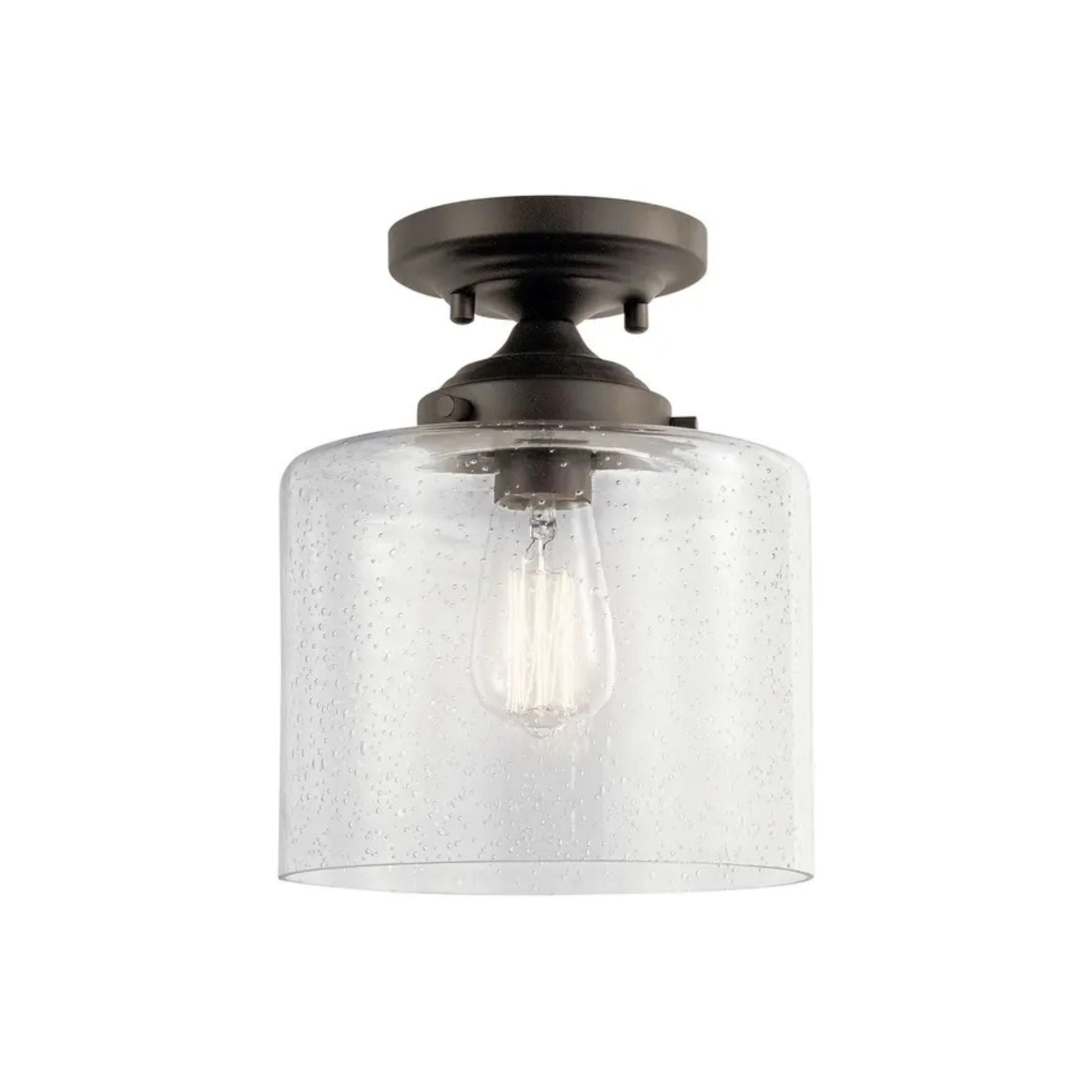 Winslow 9" Semi-Flush Mount, Olde Bronze Finish