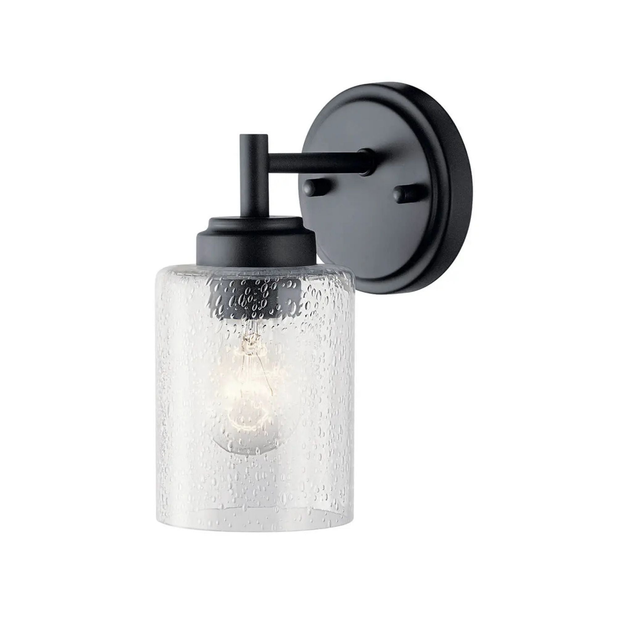 Winslow 9.25 in. Wall Sconce, Black