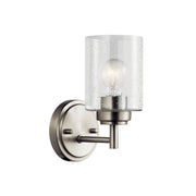 Kichler Winslow 9.25 in. Wall Sconce, Brushed Nickel