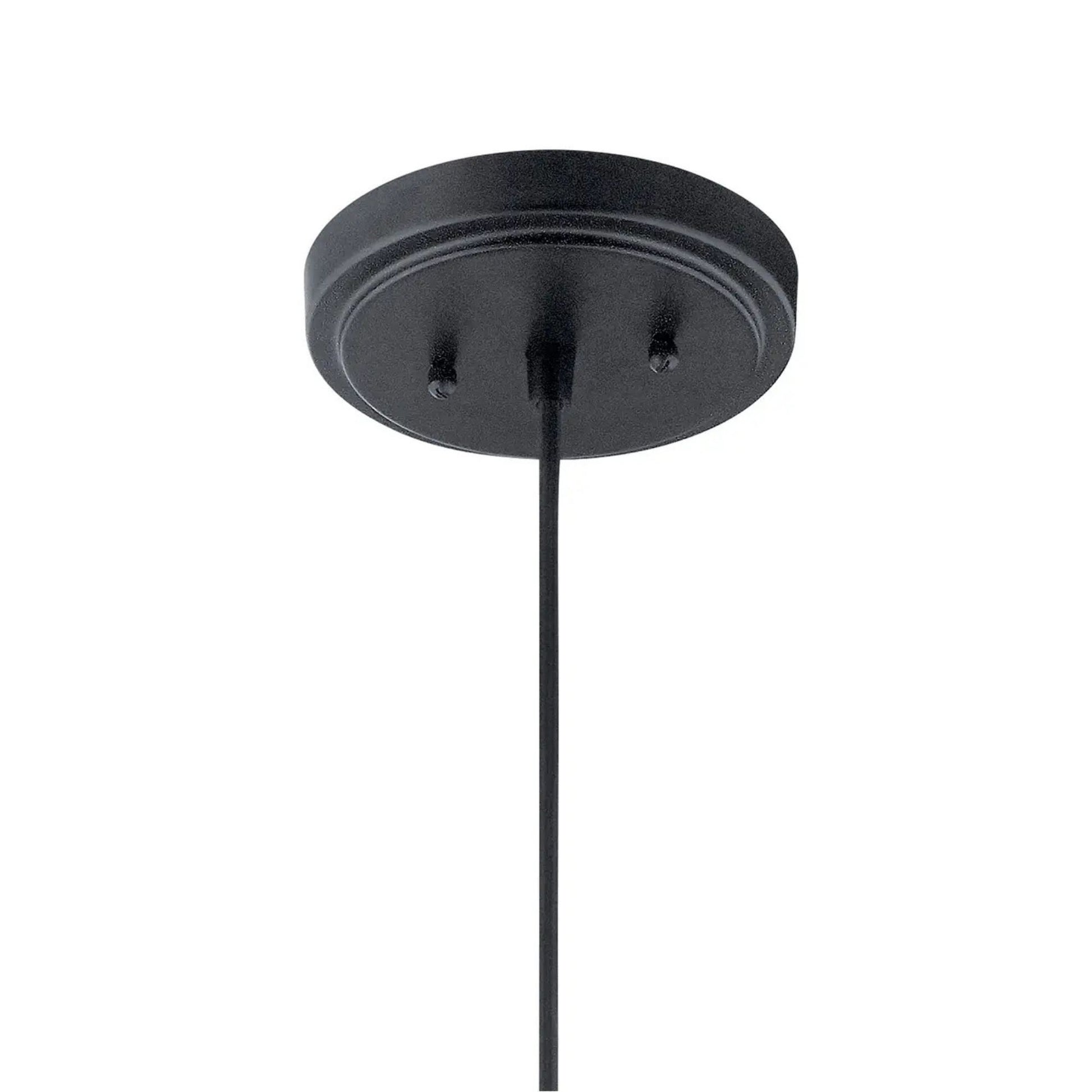 Kichler Lighting - Zailey 12" Dome Pendant, Black Finish | Bees Lighting