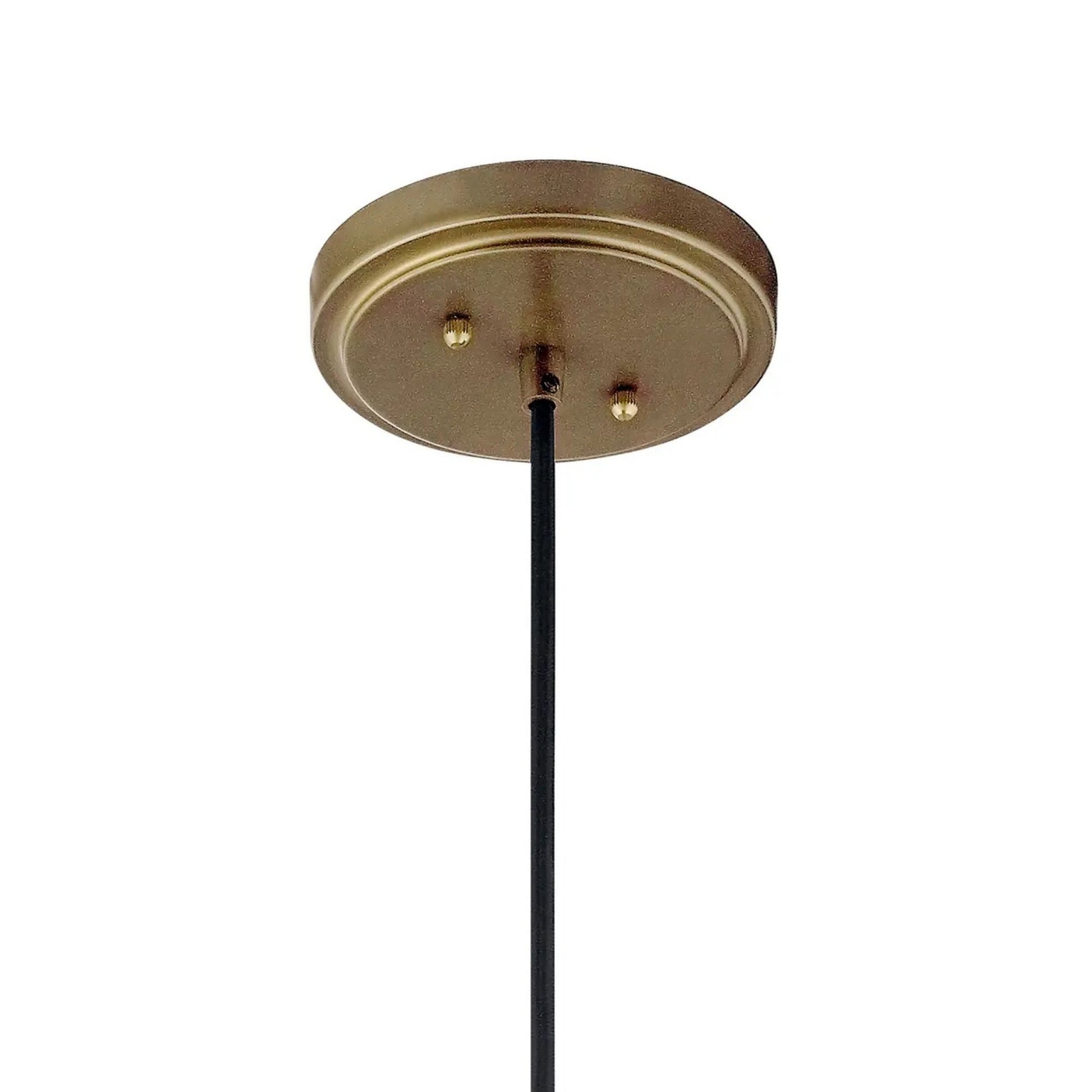 Kichler Lighting - Zailey 12" Dome Pendant, Natural Brass Finish | Bees Lighting