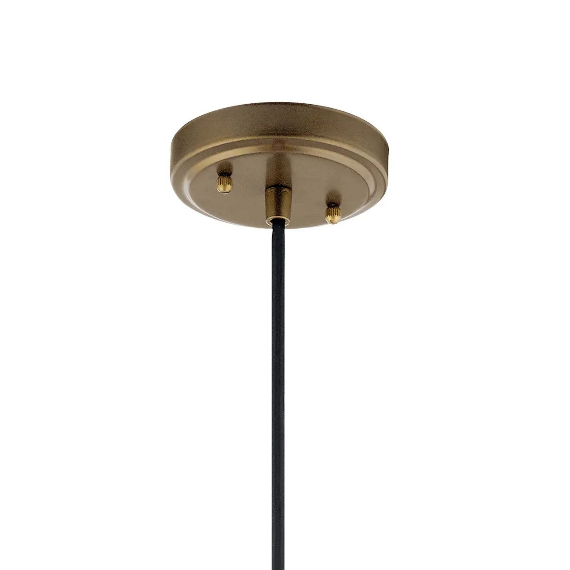 Kichler Lighting - Zailey 11" Cone Pendant, Natural Brass Finish | Bees Lighting