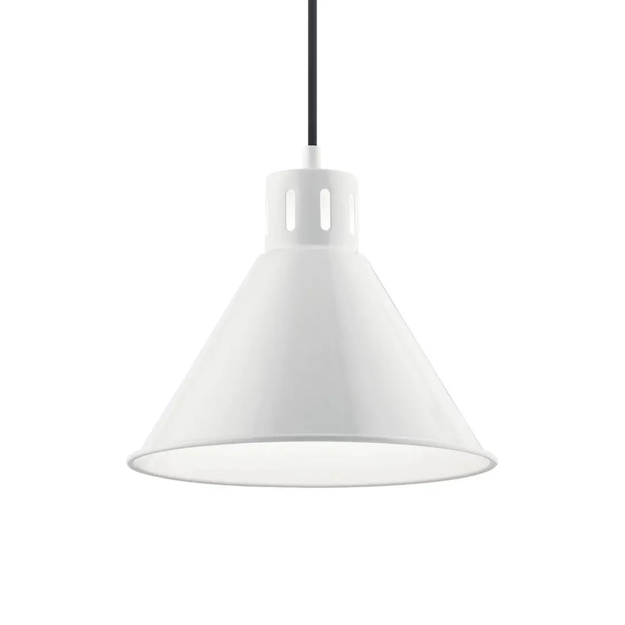 Zailey 52176WH Pendant Light | White Metal Shade – Bees Lighting