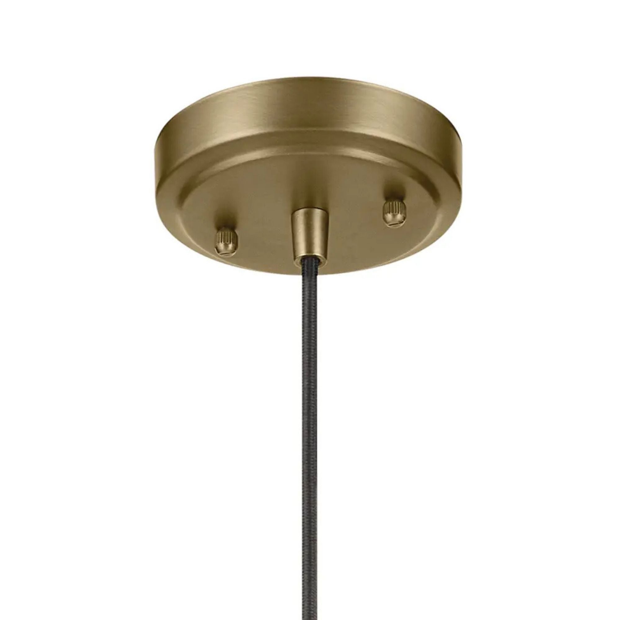 Zailey 16" Cone Pendant, Natural Brass Finish