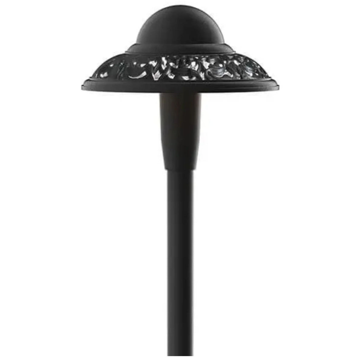 Kichler Pierced Dome 22.25" 2700K LED Path Light in Textured Black