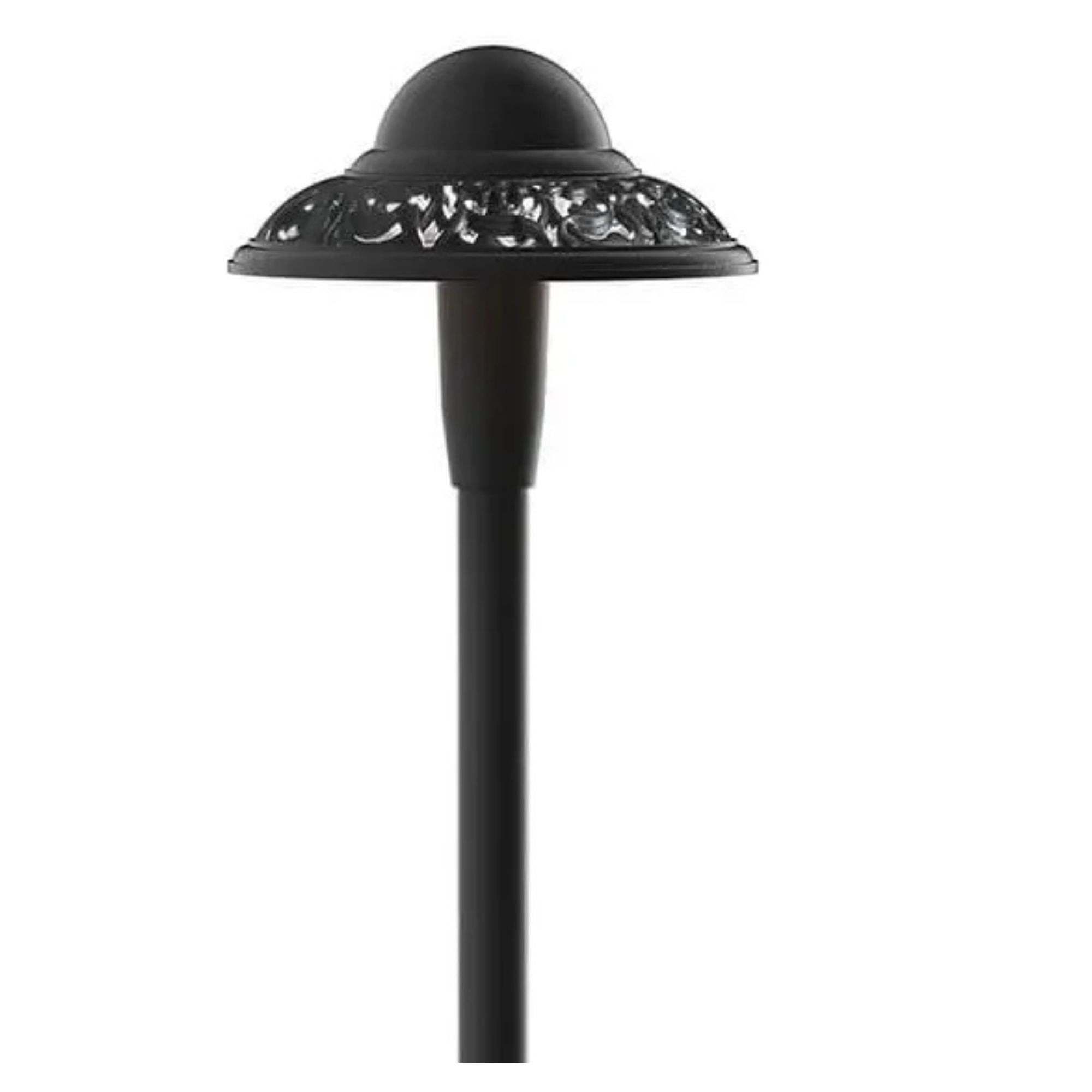 Kichler Pierced Dome 22.25" LED Path Light in Textured Black
