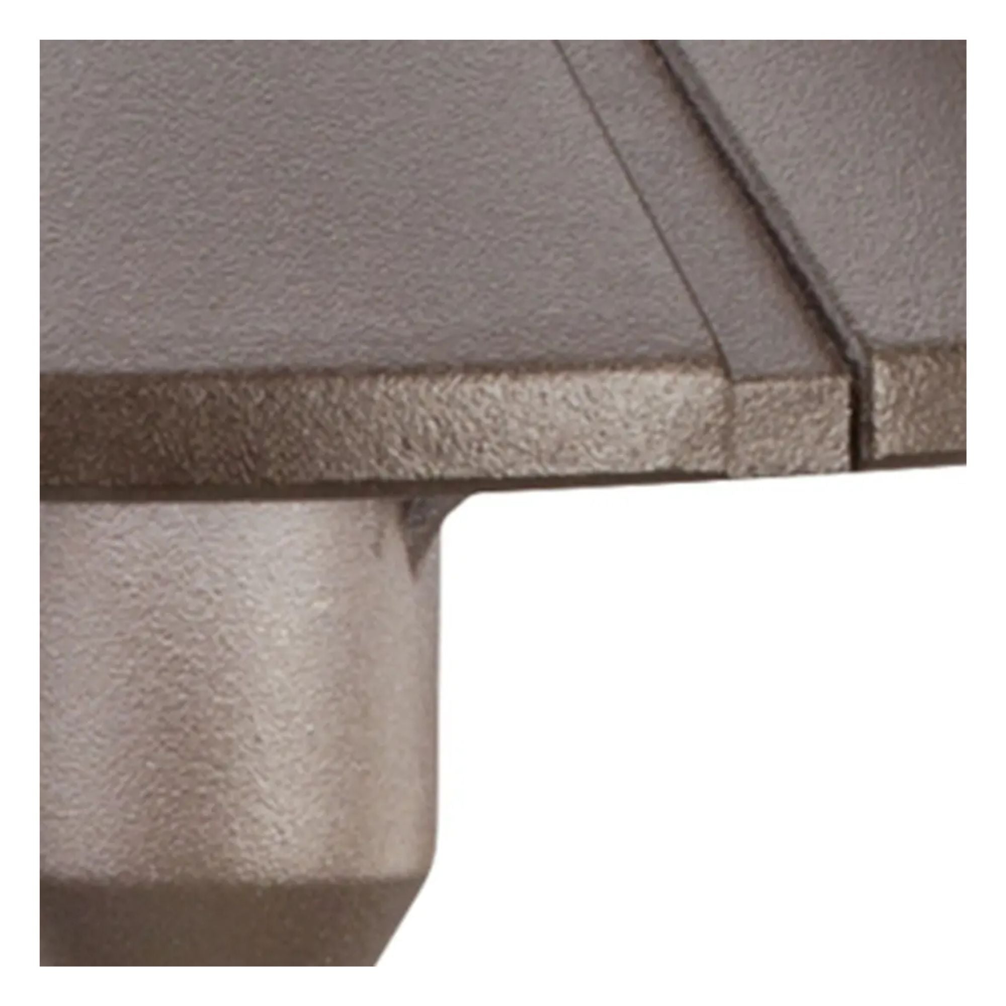 Kichler Six Groove 22.75" Center Mount Path Light in Textured Architectural Bronze