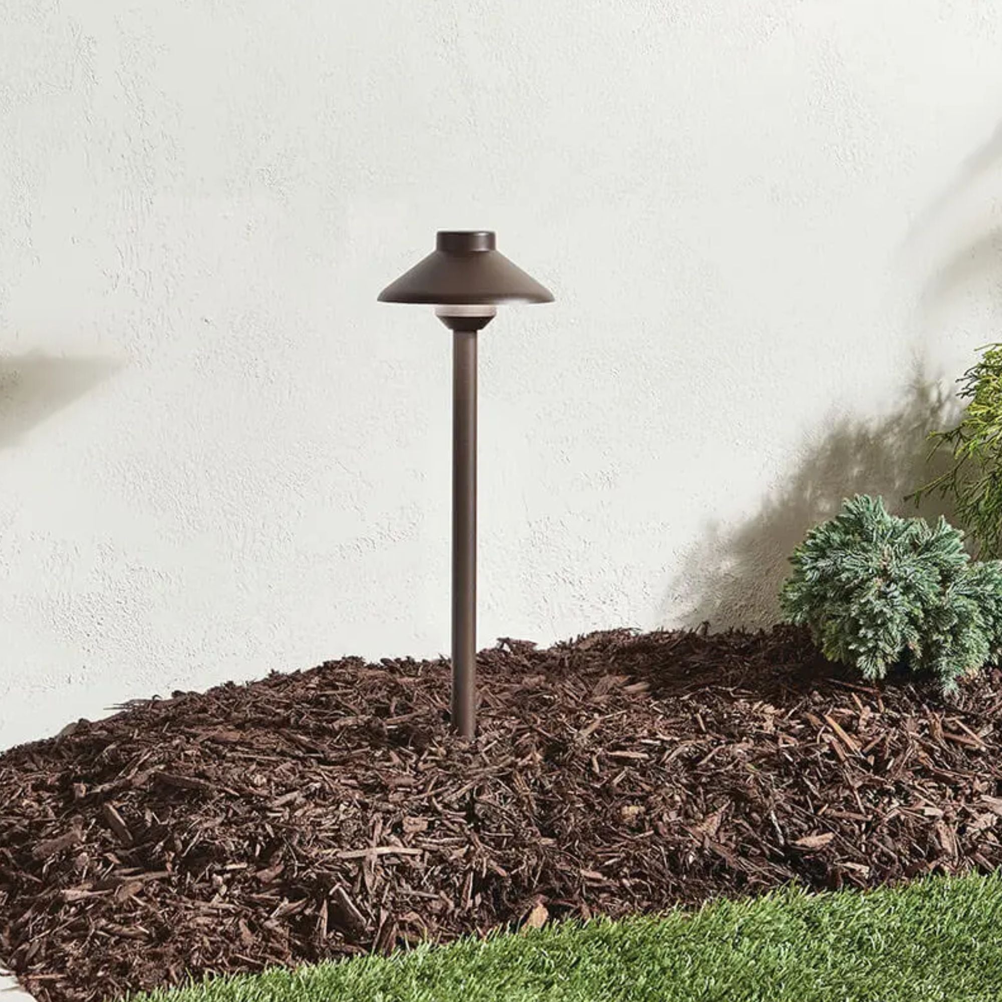 Kichler Landscape LED 23" 3000K Path Light in Textured Architectural Bronze