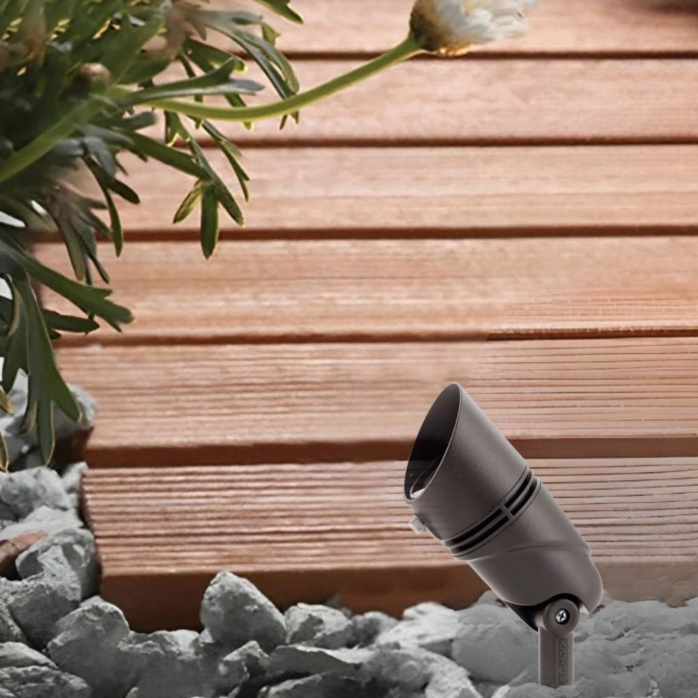 Kichler Vlo LED Accent 6 in. Accent Light, 3000K, Textured Architectural Bronze