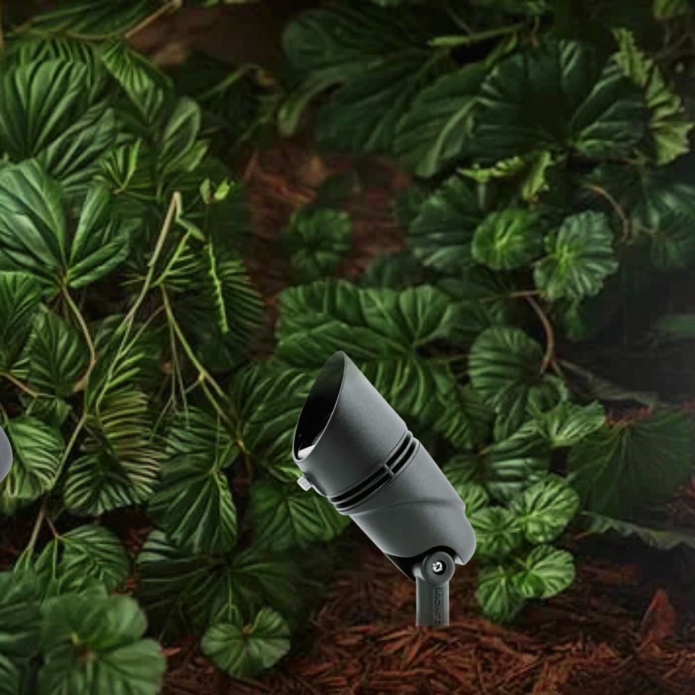 VLO Integrated LED Accent Spot Light, 3000K, 15 Degree, Textured Black