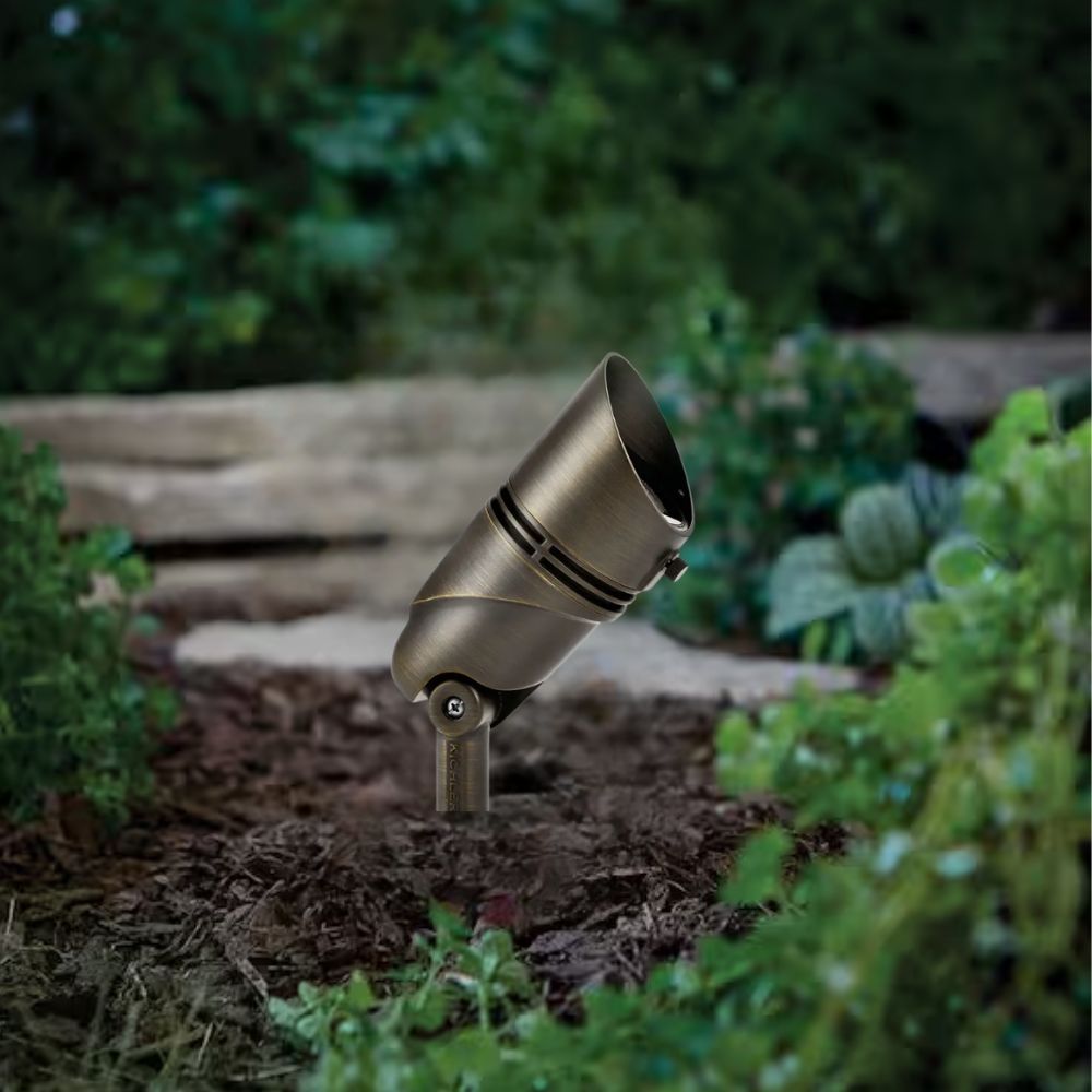 VLO LED High Lumen Spot Light, 2700K, 35 Degree, Centennial Brass