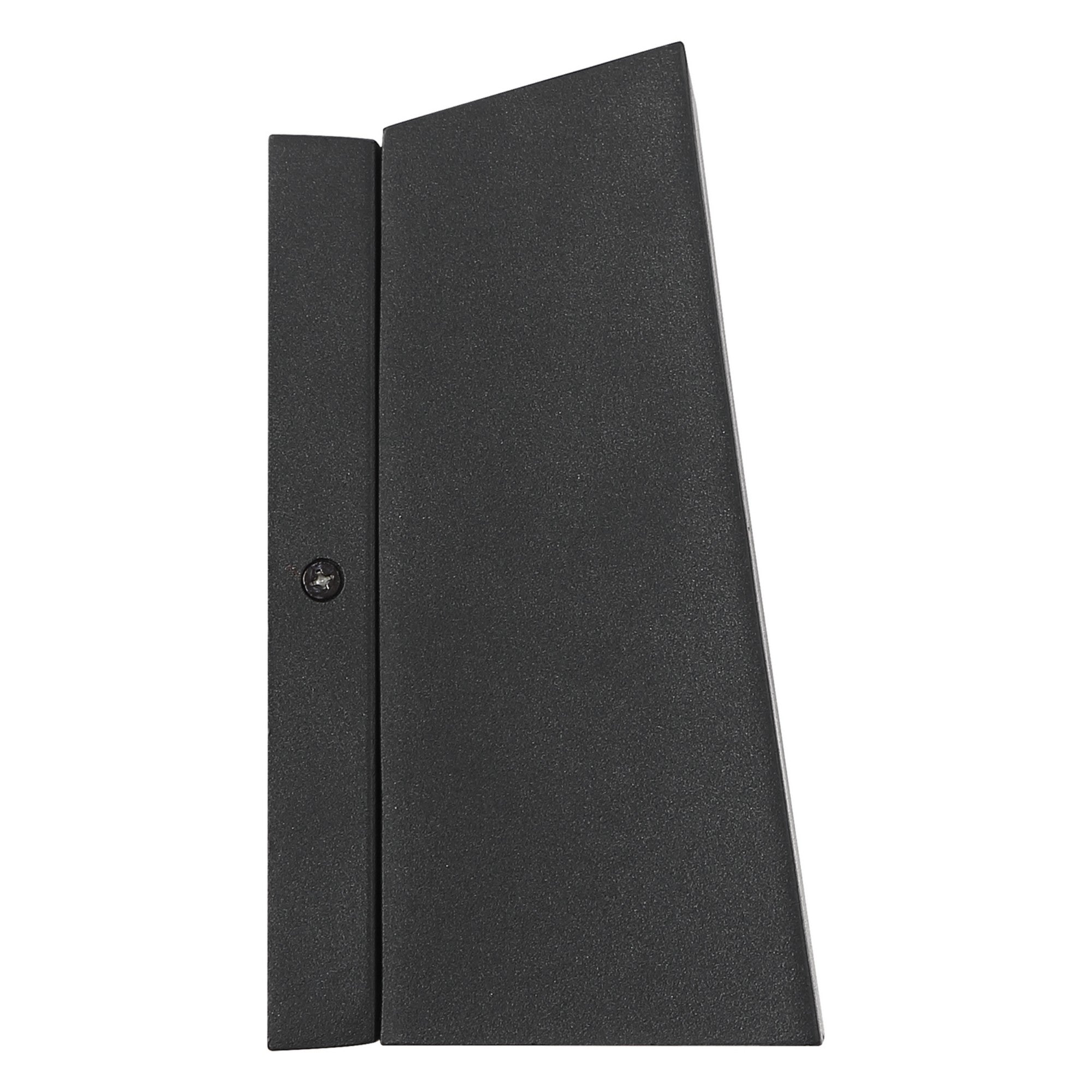 Edge 7" LED Wall Sconce, Black Finish - Bees Lighting