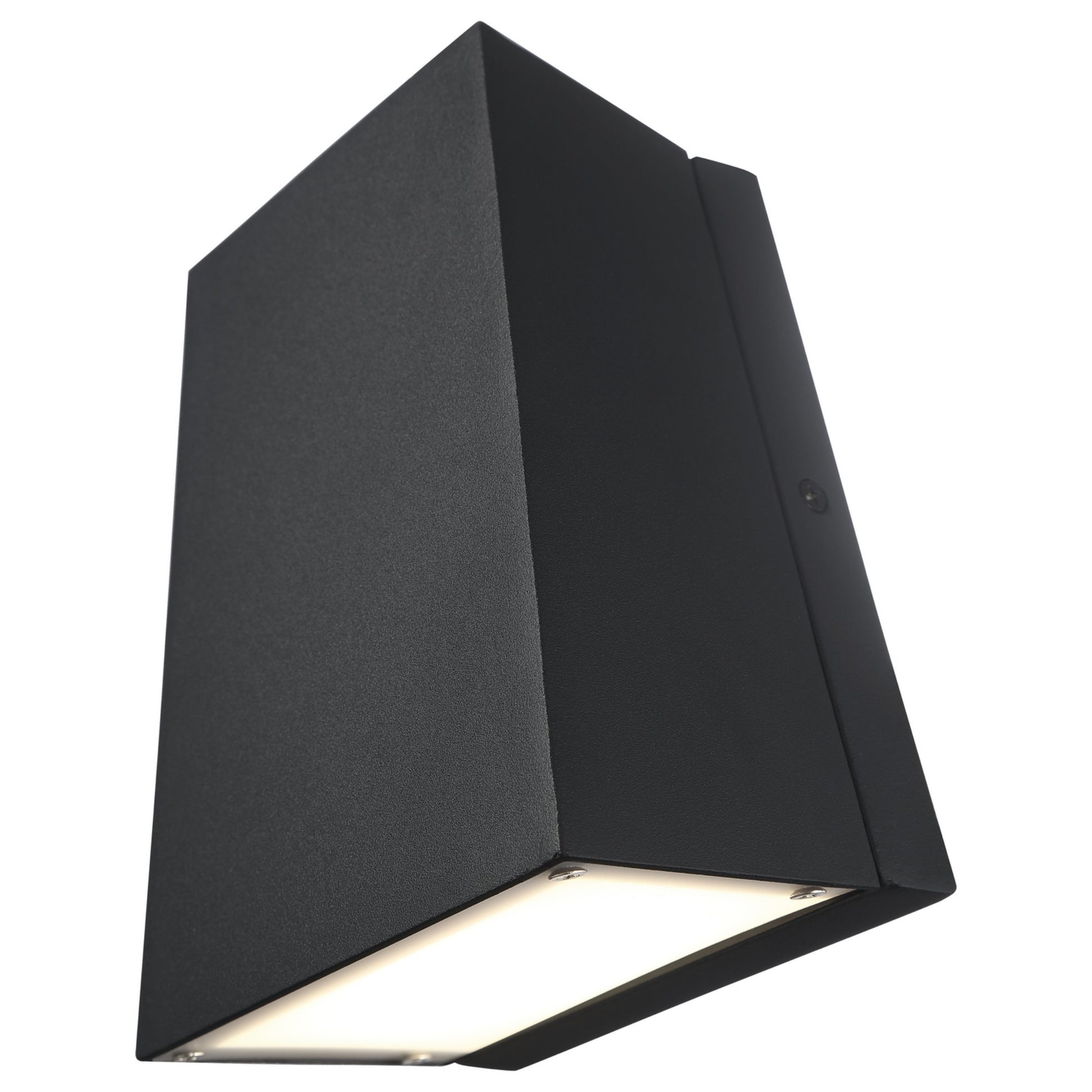 Edge 7" LED Wall Sconce, Black Finish - Bees Lighting