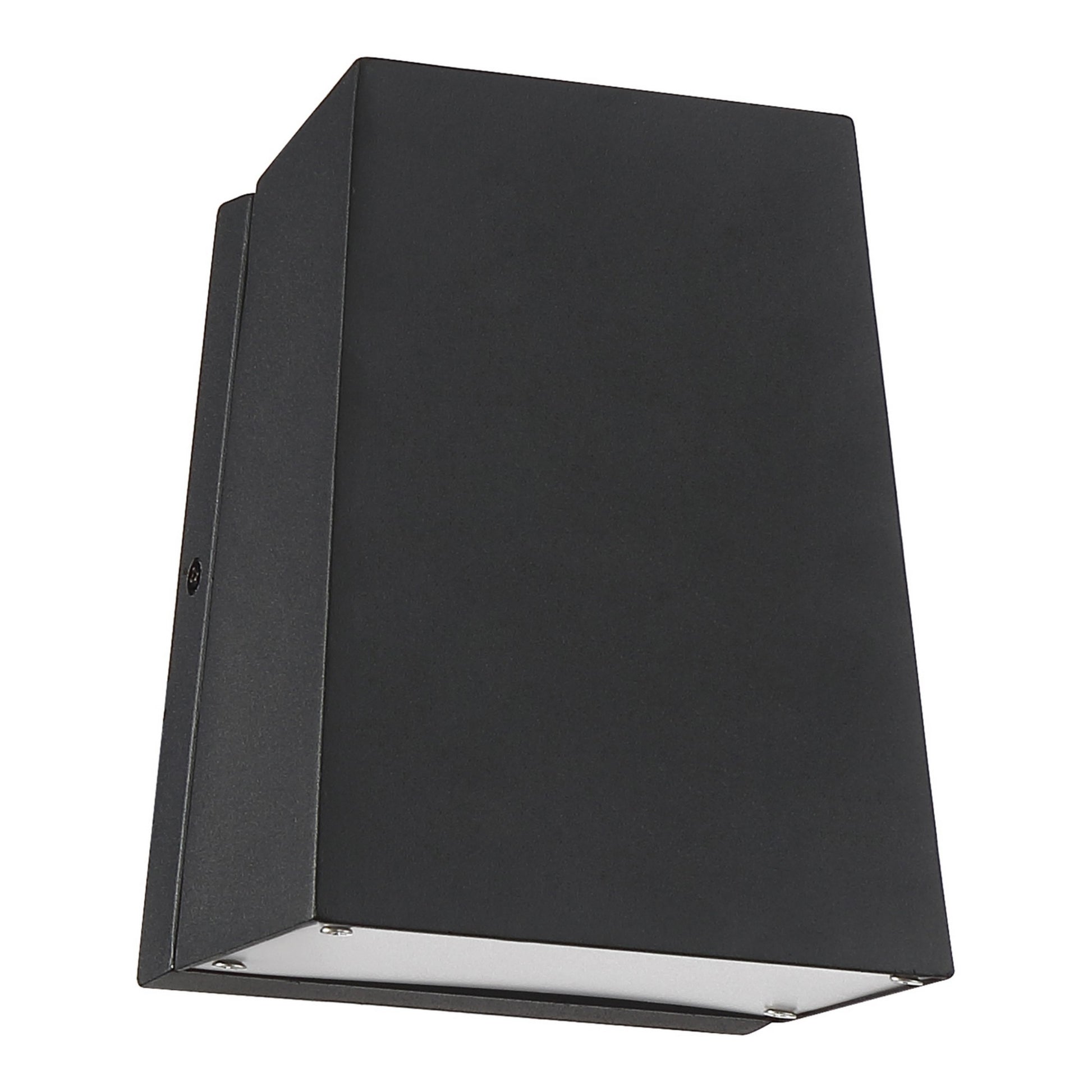 Edge 7" LED Wall Sconce, Black Finish - Bees Lighting