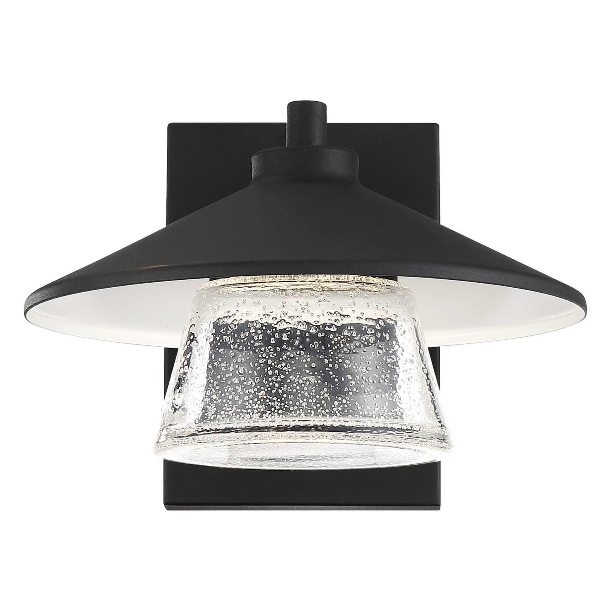 Silo 10" LED Wall Sconce, Black Finish - Bees Lighting
