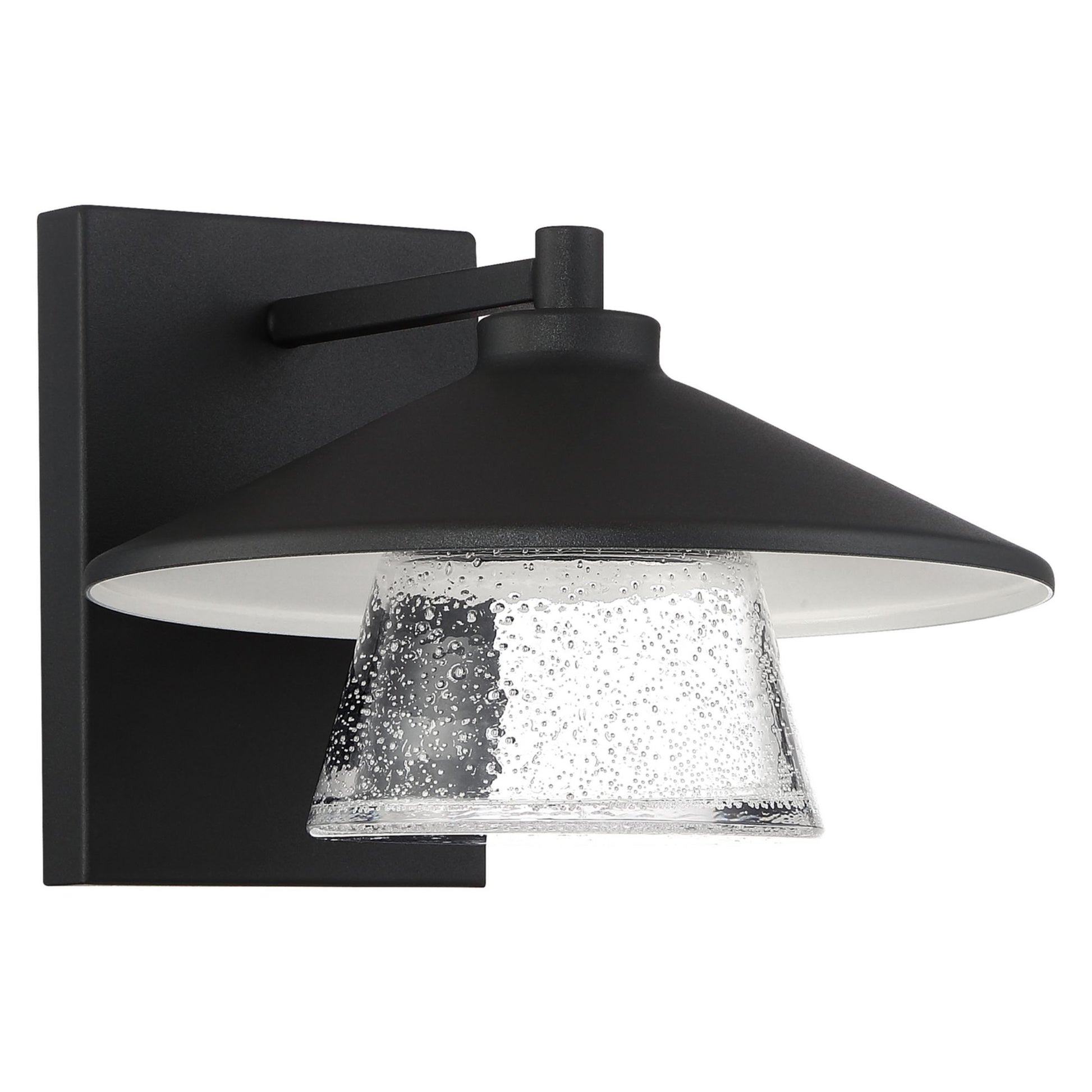 Silo 10 in. LED Outdoor Wall Sconce 3000K Black Finish - Bees Lighting