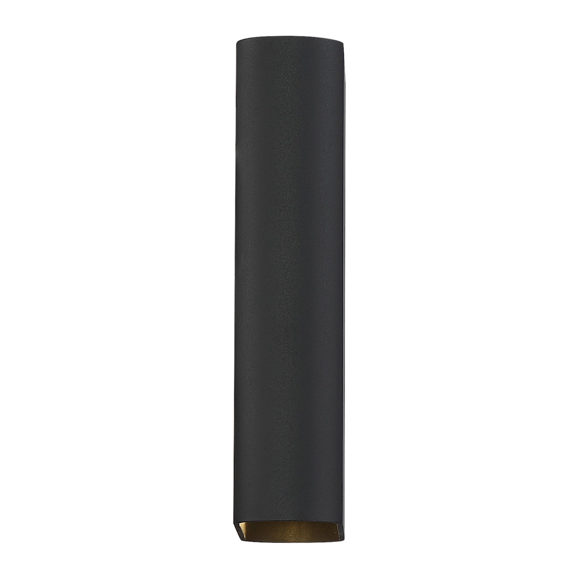 Lux 8" LED Wall Sconce, Black Finish - Bees Lighting