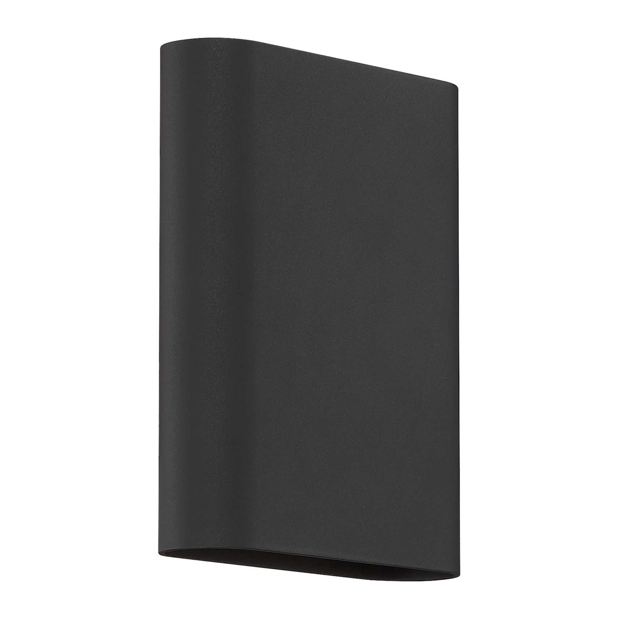 Lux 8" LED Wall Sconce, Black Finish - Bees Lighting