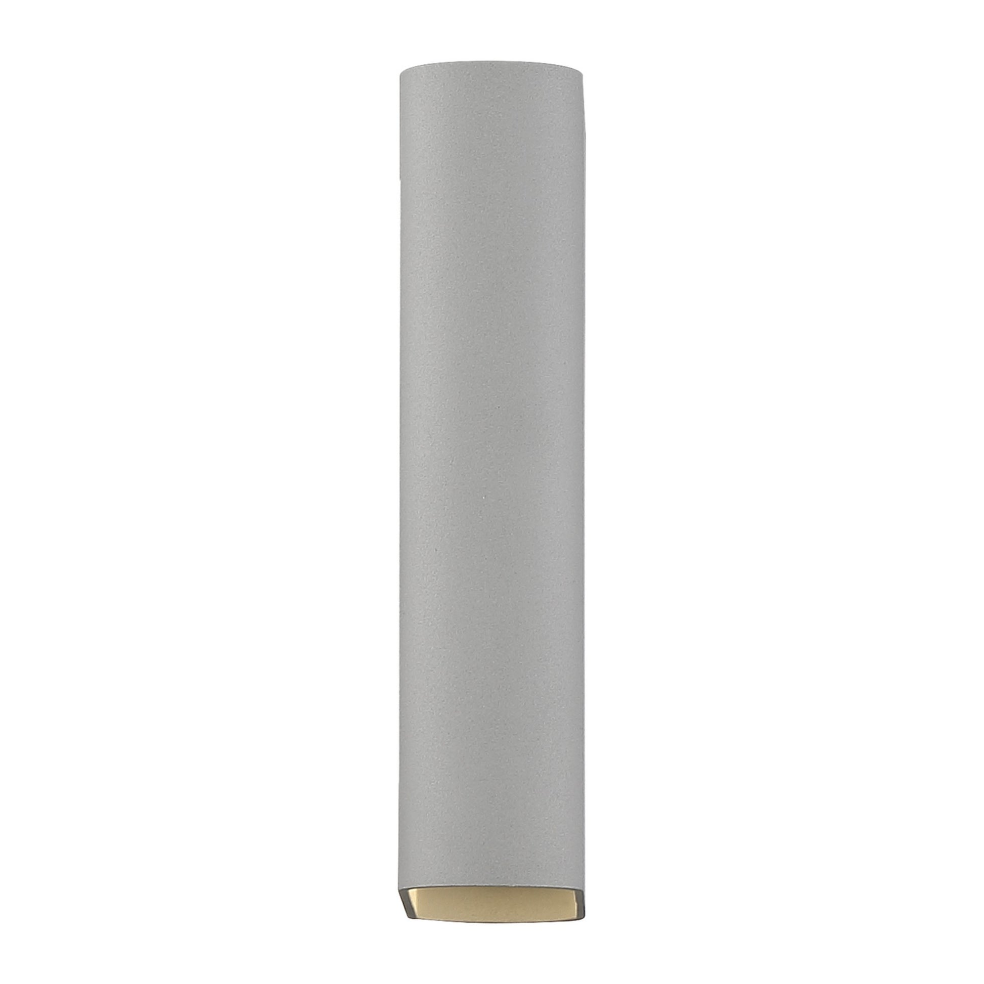 Lux 8" LED Wall Sconce, Satin Finish - Bees Lighting