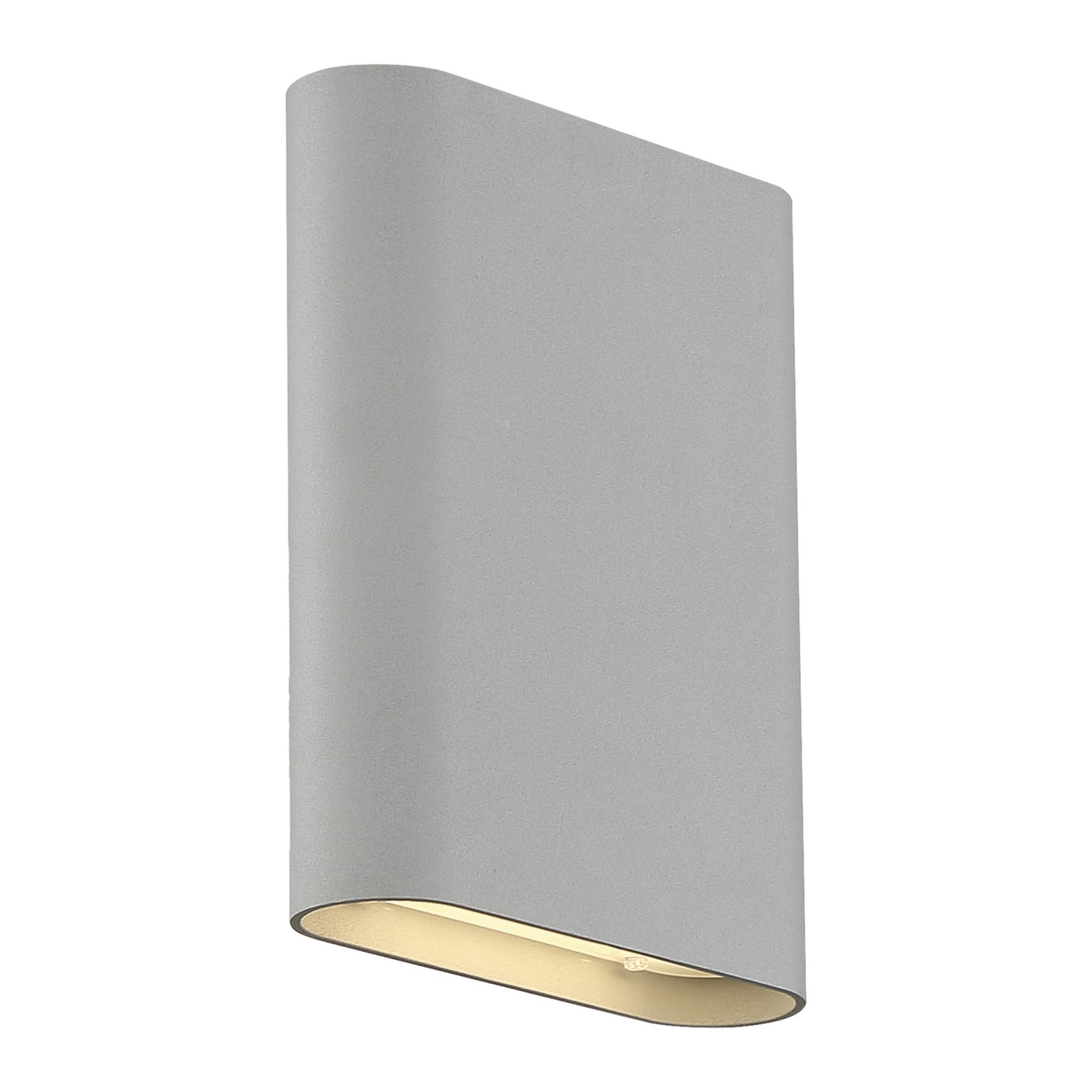 Lux 8" LED Wall Sconce, Satin Finish - Bees Lighting