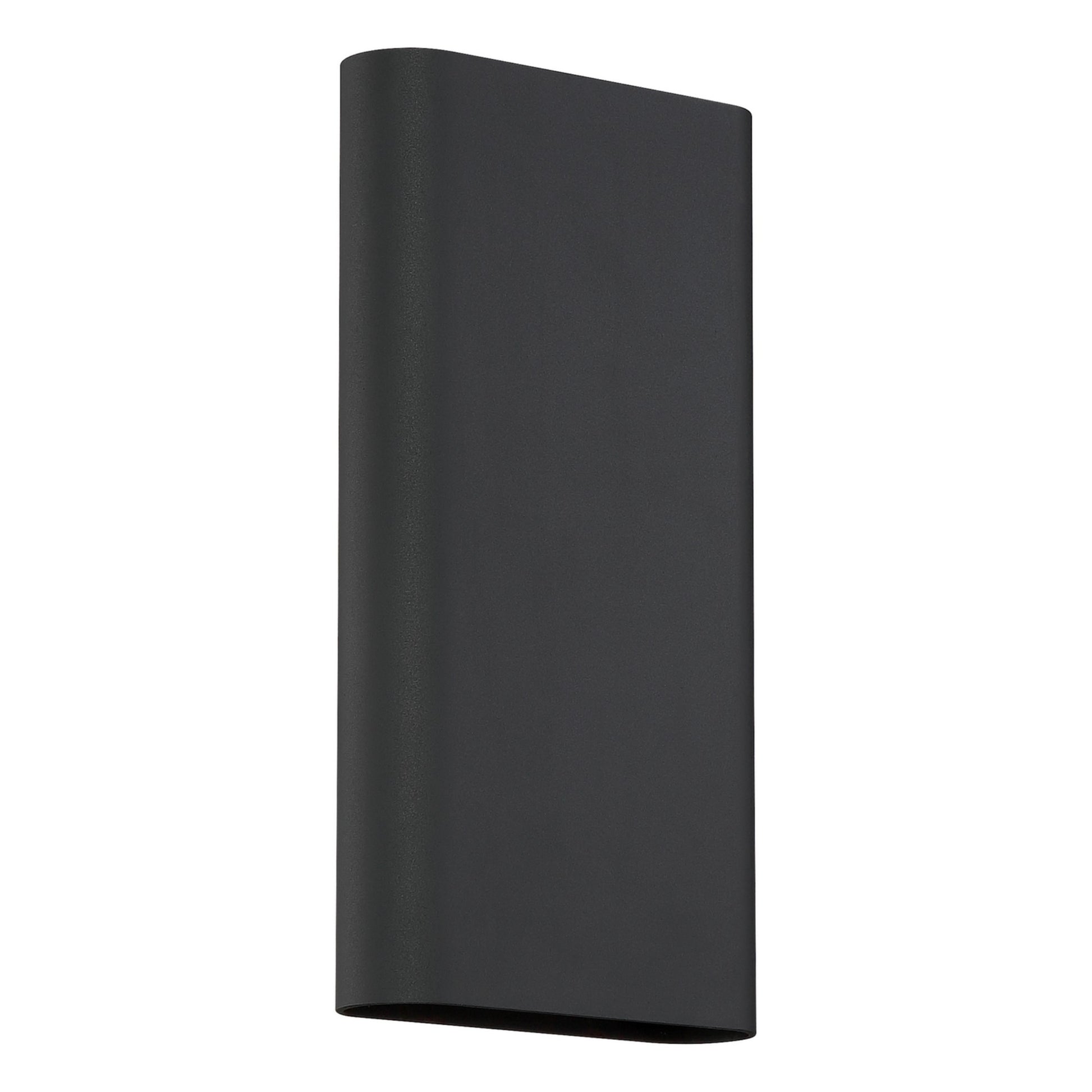Lux 12" LED Wall Sconce, Black Finish - Bees Lighting