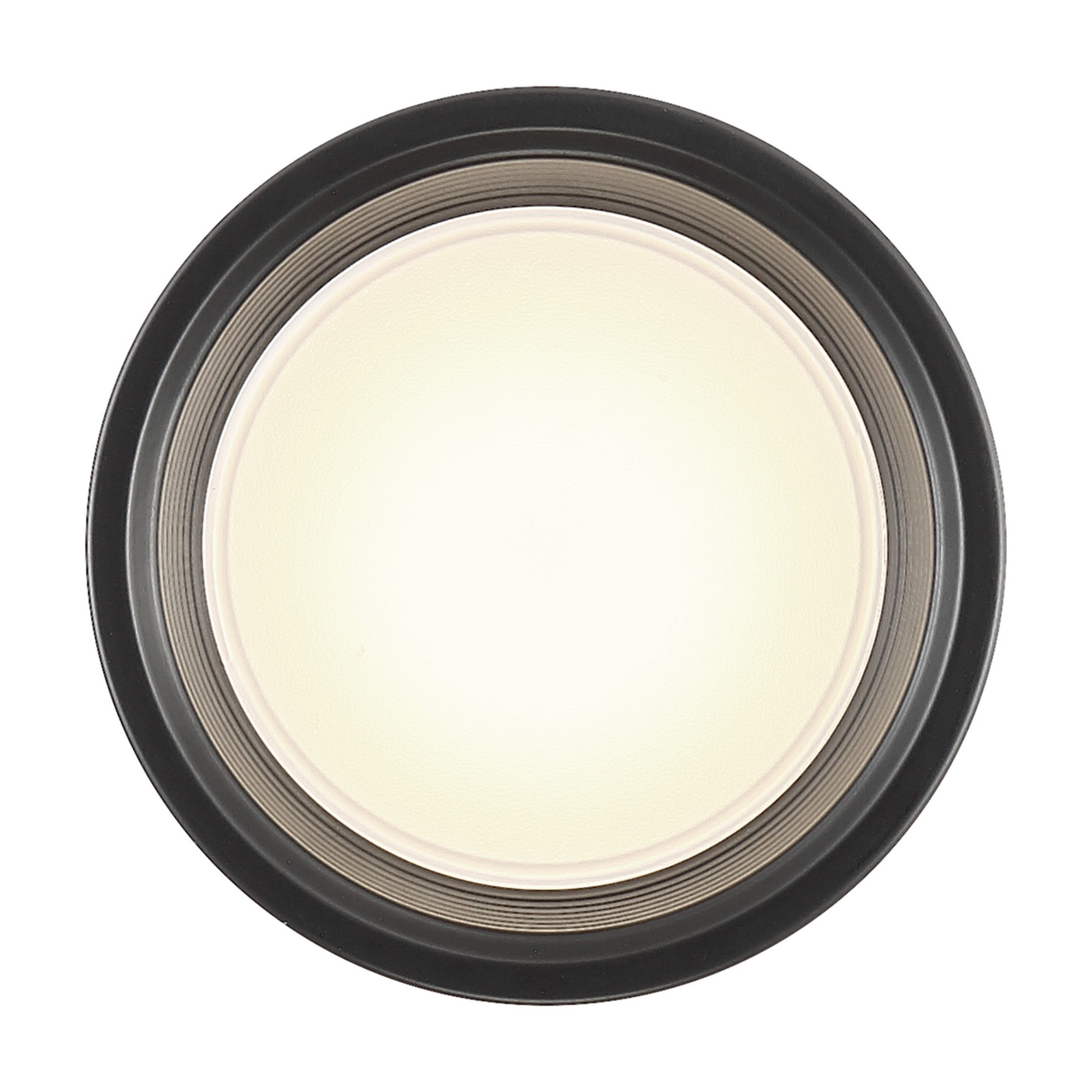 Reel 5" LED Flush Mount, Black Finish