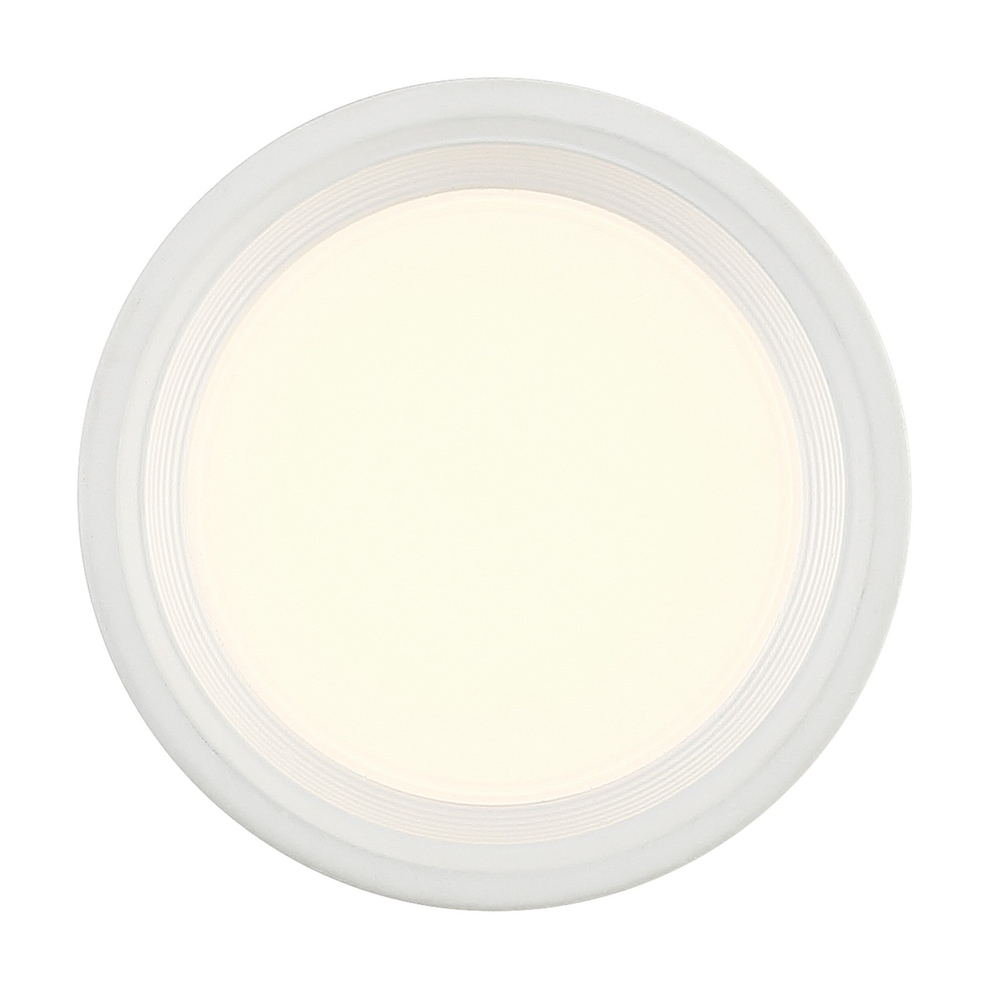Reel 5" LED Flush Mount, White Finish
