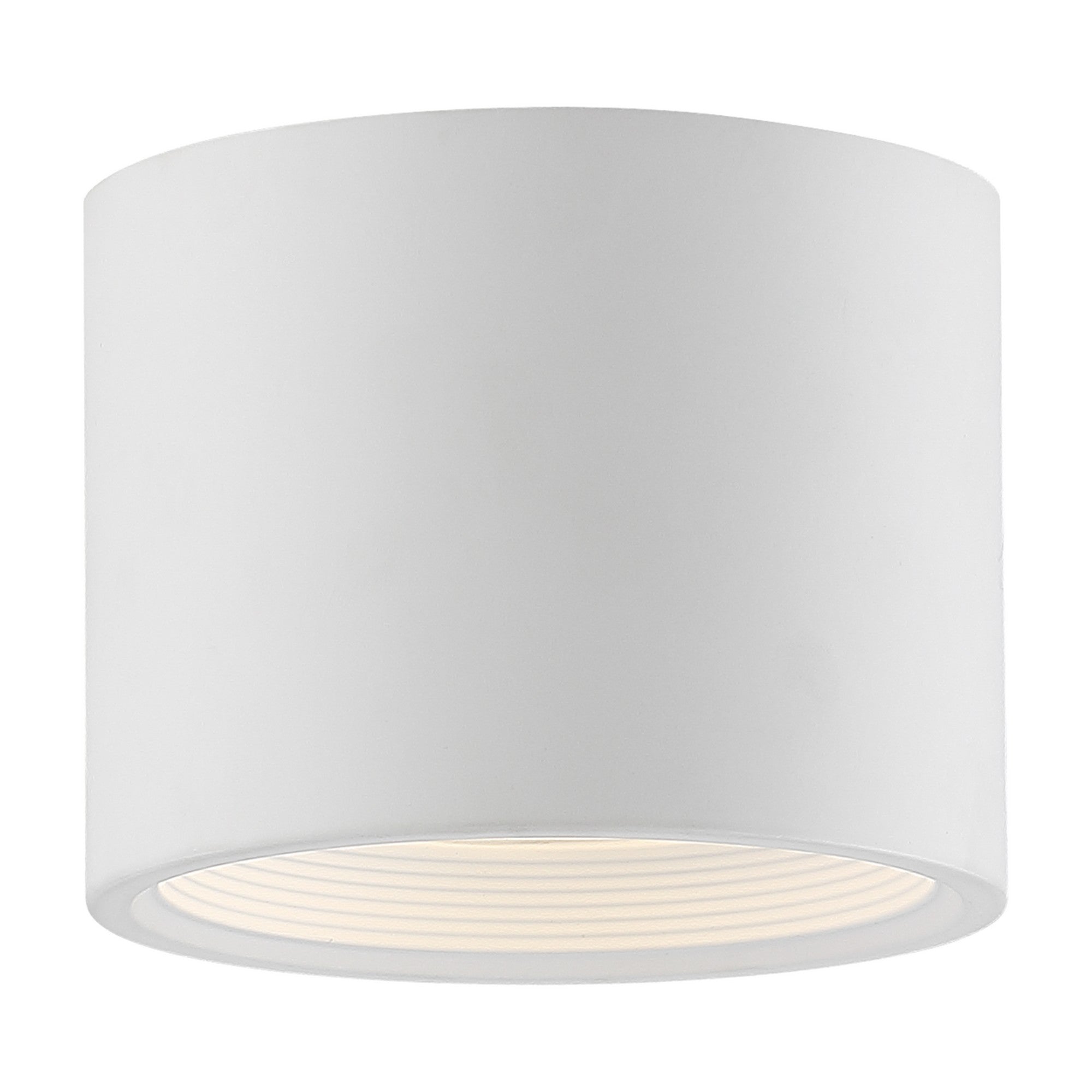 Reel 5" LED Flush Mount, White Finish