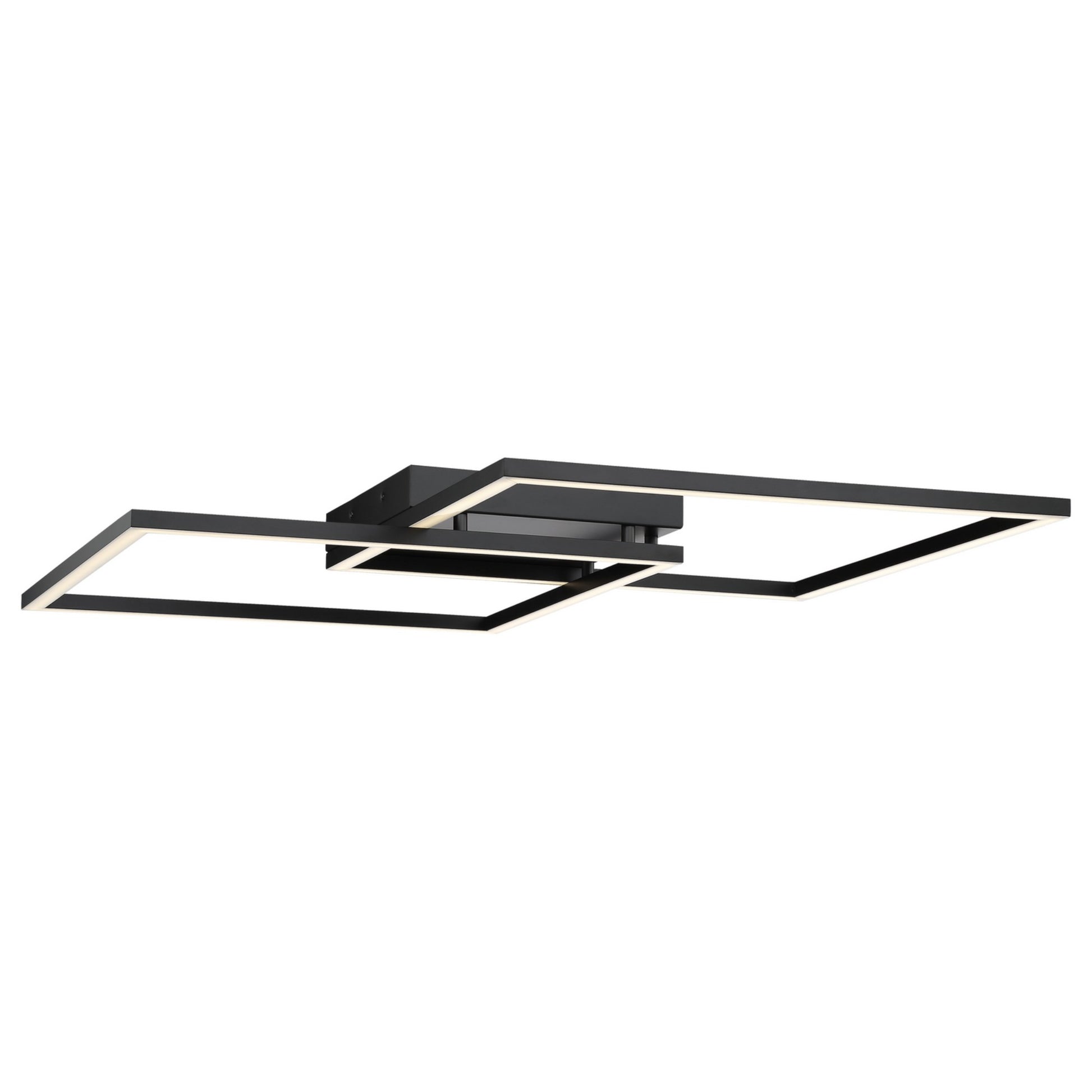Squared 31" LED Outdoor Wall Sconce, Black Finish - Bees Lighting