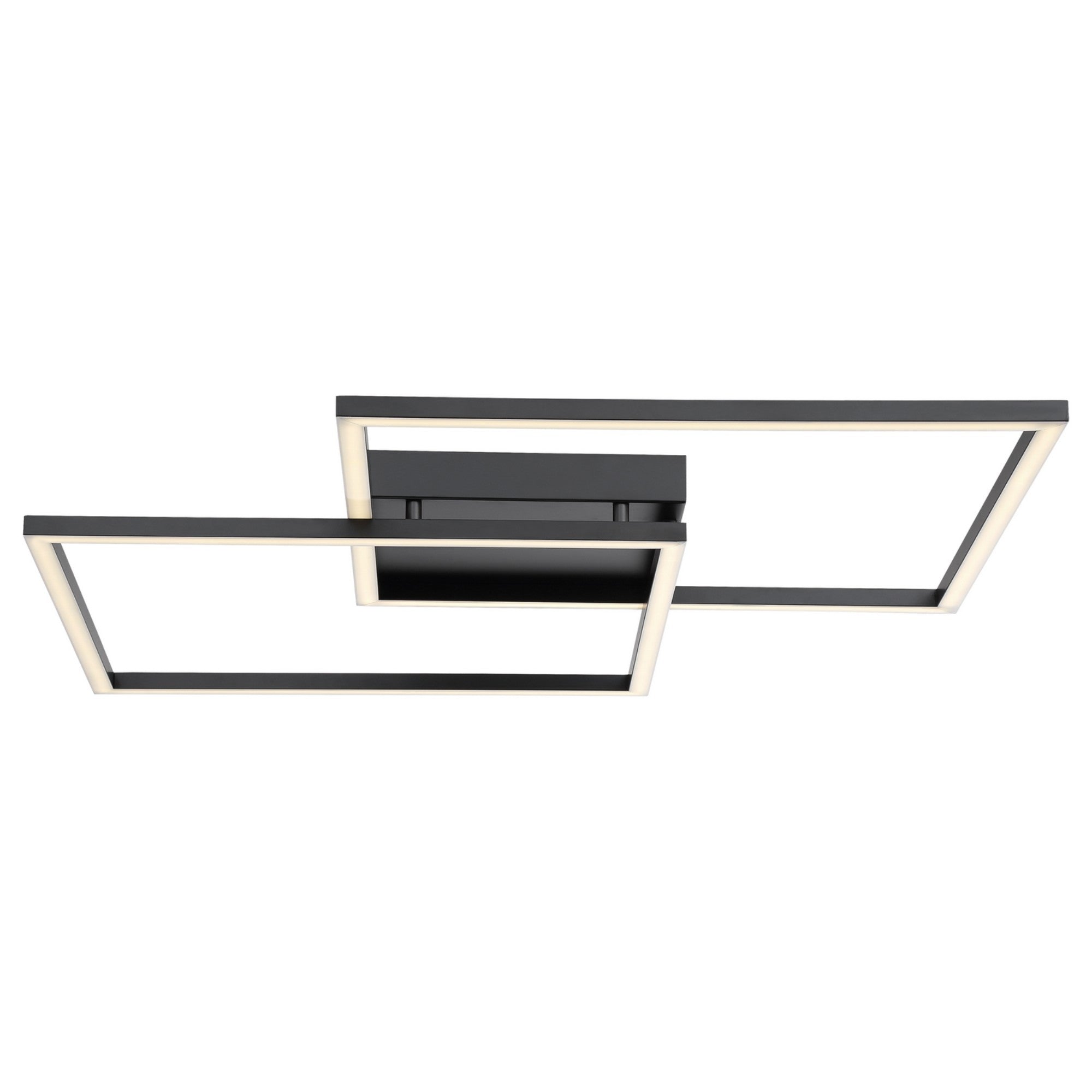 Squared 31" LED Outdoor Wall Sconce, Black Finish - Bees Lighting
