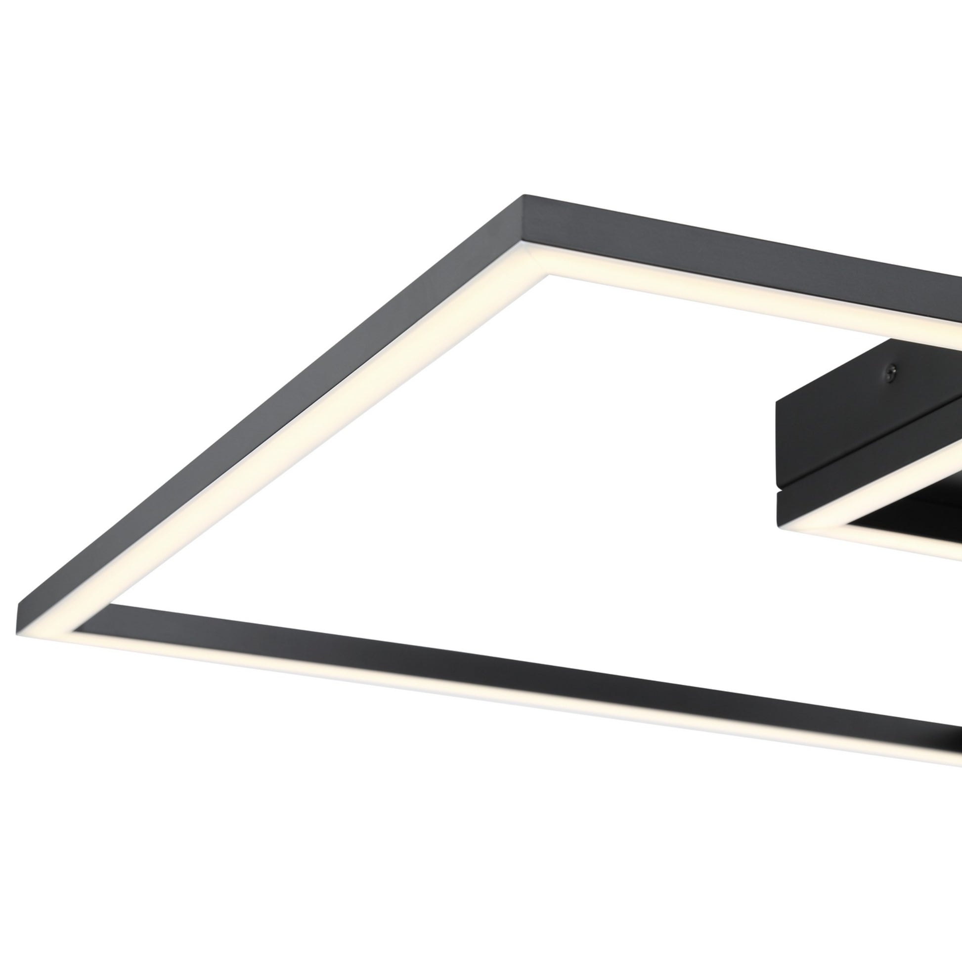 Squared 31" LED Outdoor Wall Sconce, Black Finish - Bees Lighting