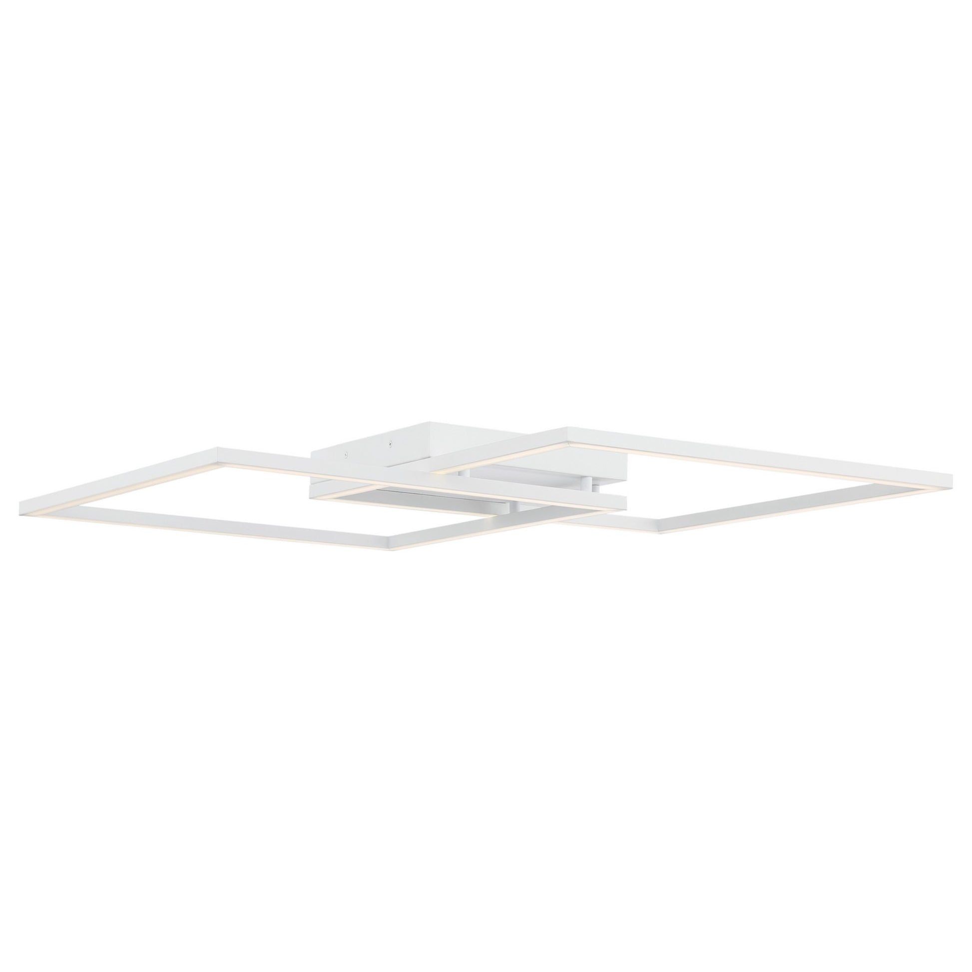Squared 31" LED Outdoor Wall Sconce, White Finish - Bees Lighting