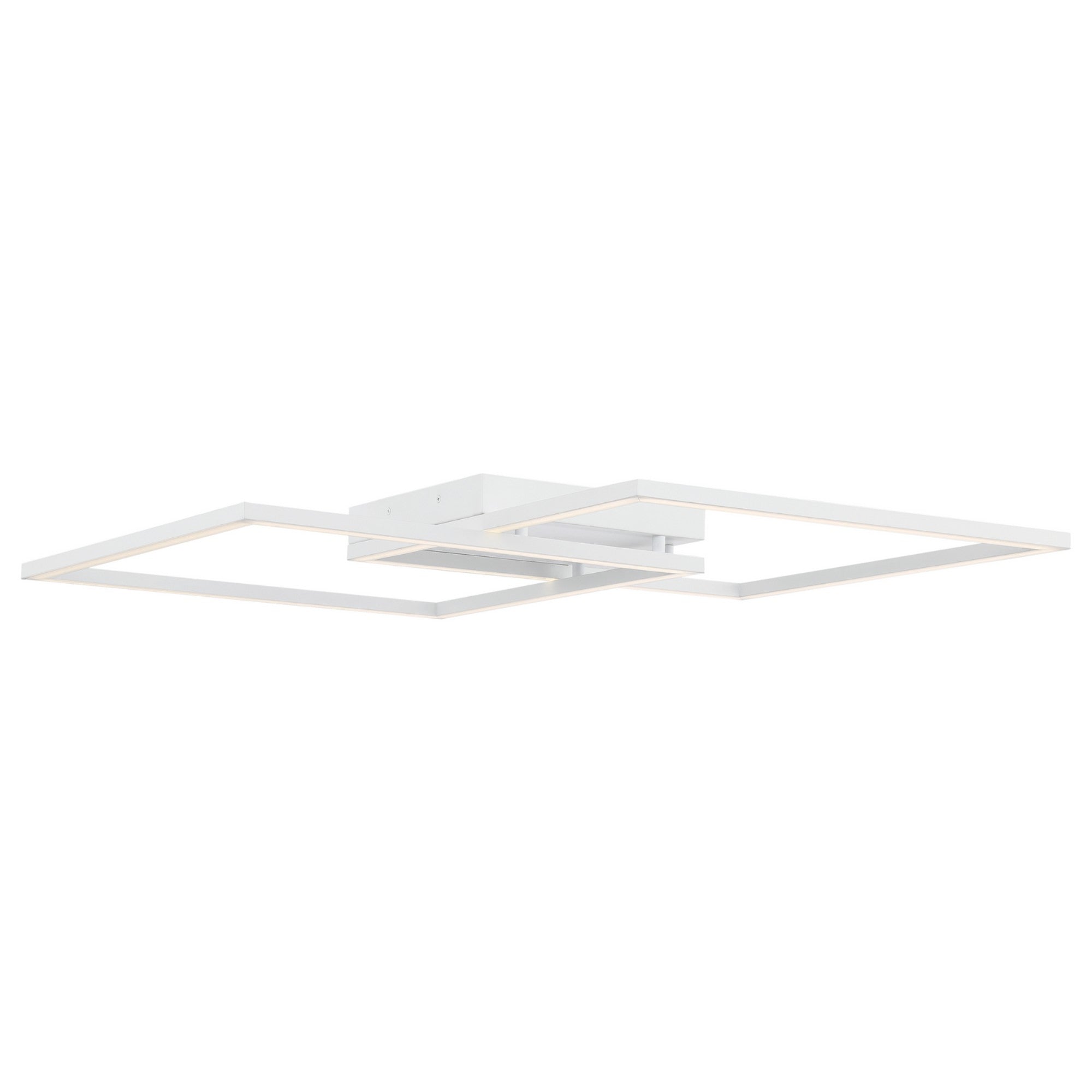 Squared 31" LED Outdoor Wall Sconce, White Finish - Bees Lighting