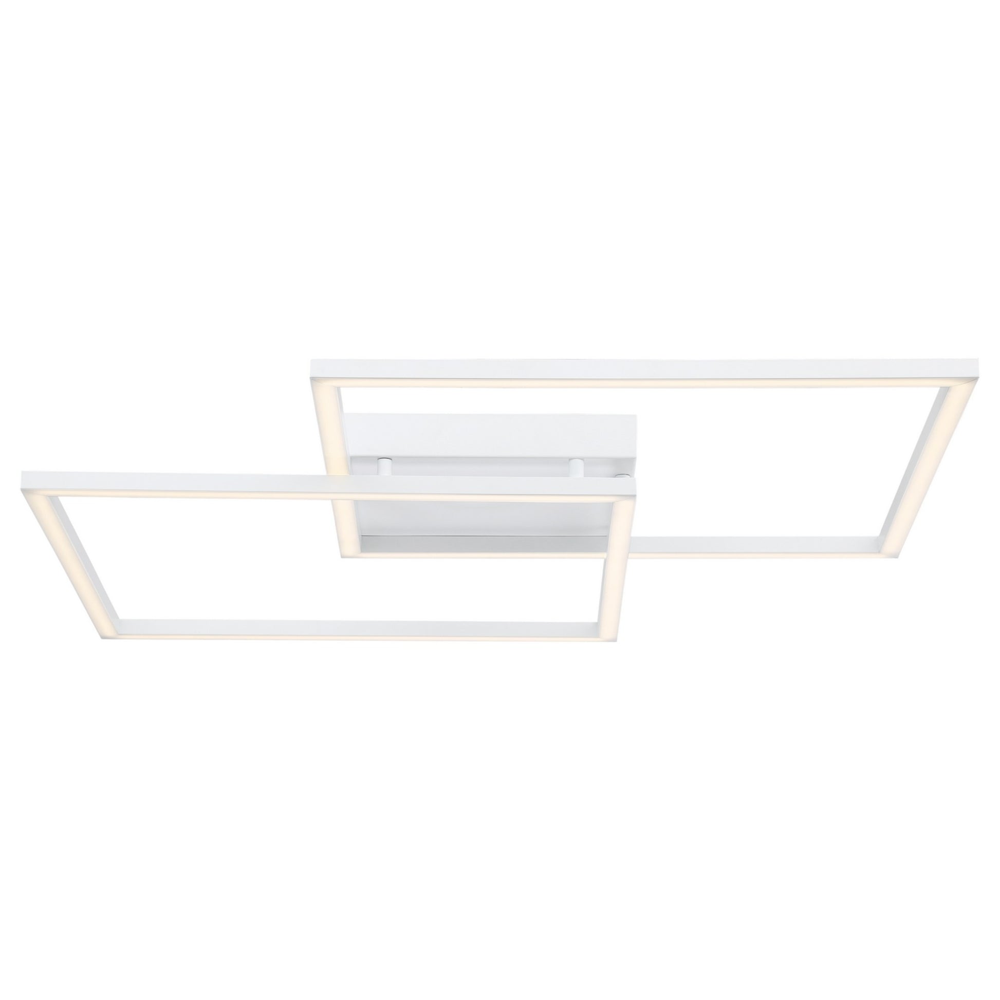 Squared 31" LED Outdoor Wall Sconce, White Finish - Bees Lighting