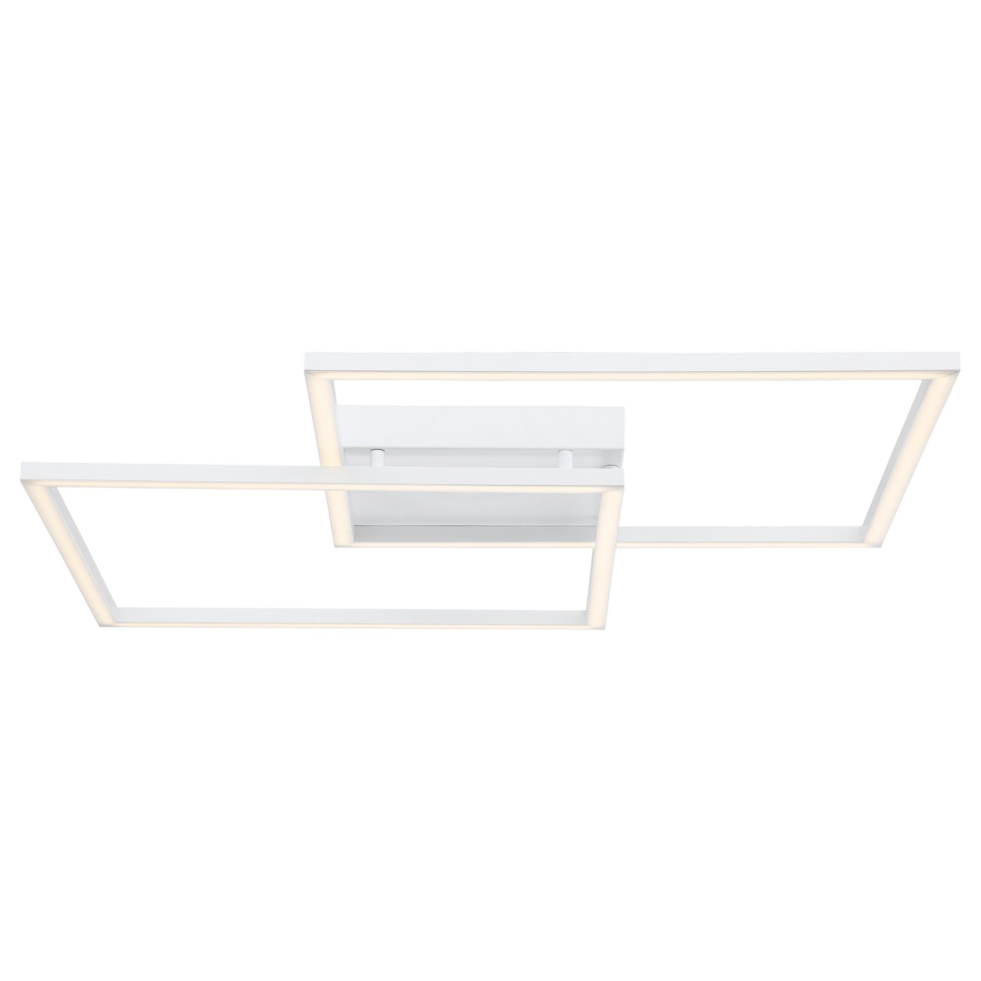 Squared 31" LED Outdoor Wall Sconce, White Finish - Bees Lighting