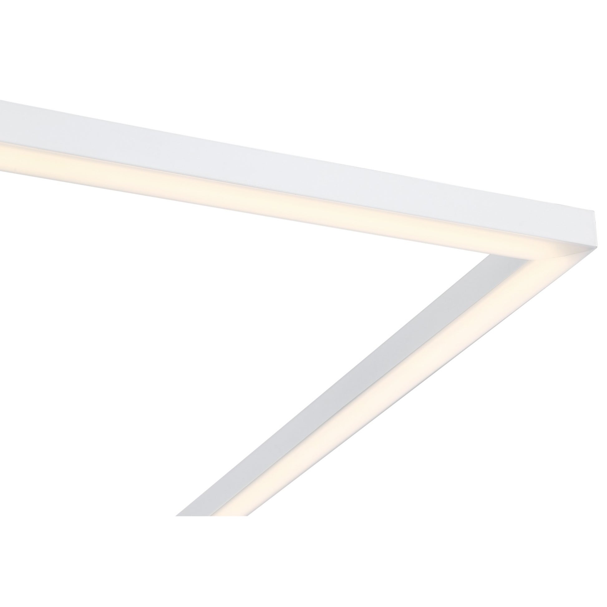 Squared 31" LED Outdoor Wall Sconce, White Finish - Bees Lighting