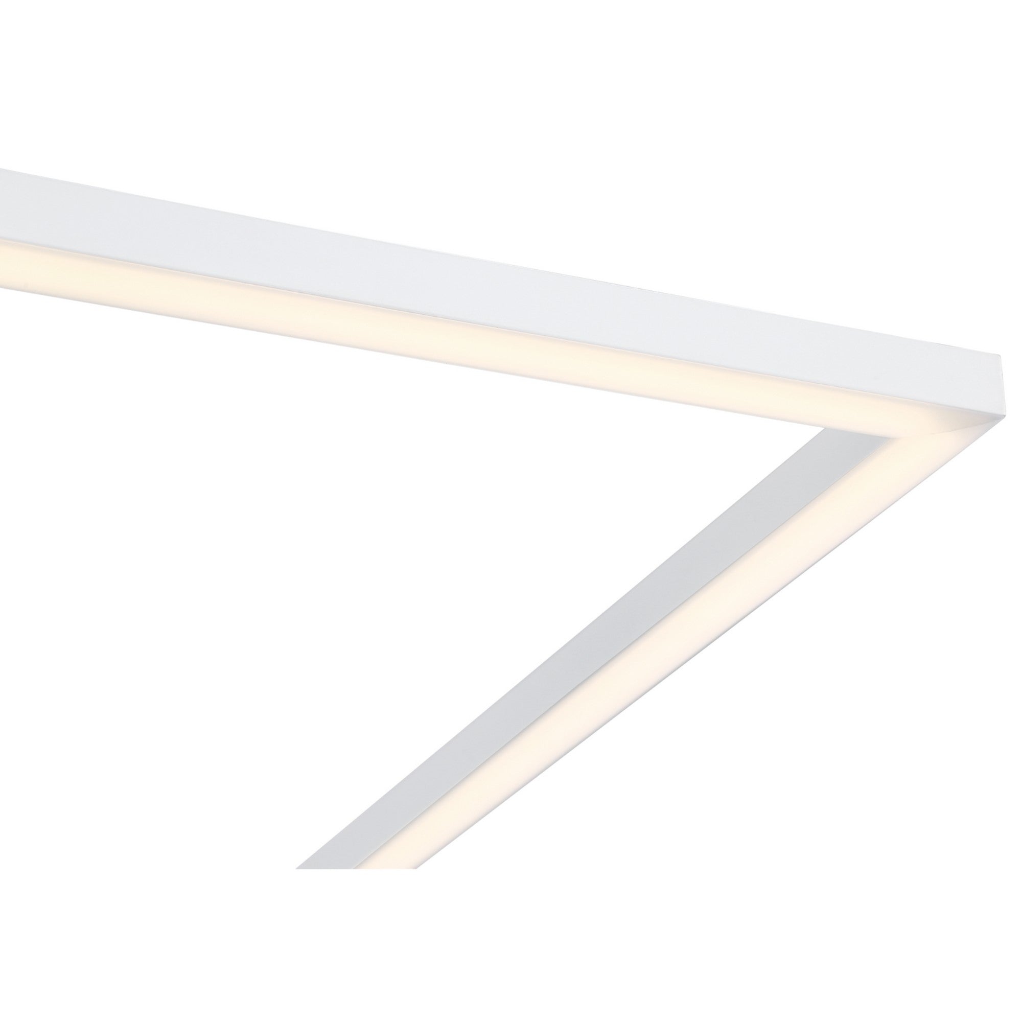 Squared 31" LED Outdoor Wall Sconce, White Finish - Bees Lighting